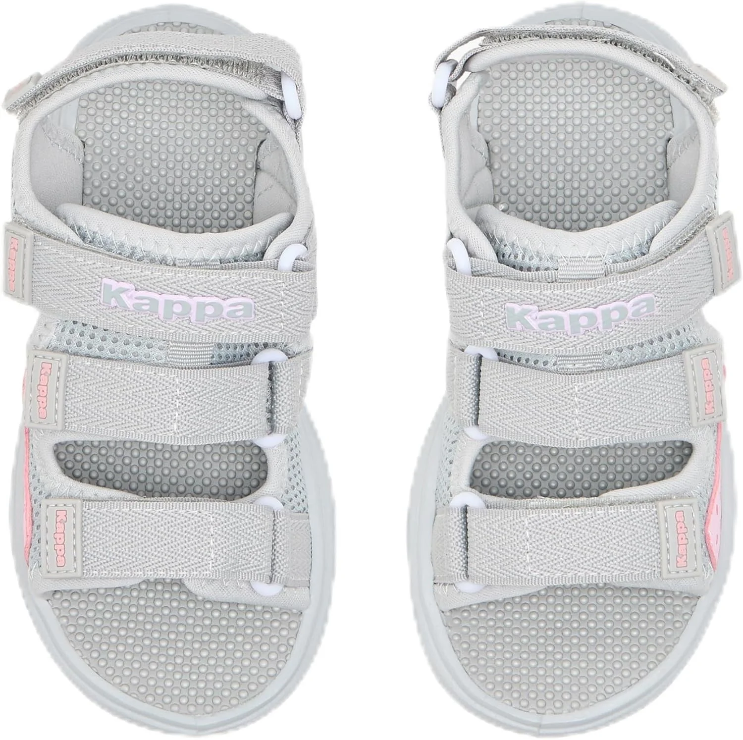 Kappa Girls Logo Detail Floaters With Hook And Loop Closure
