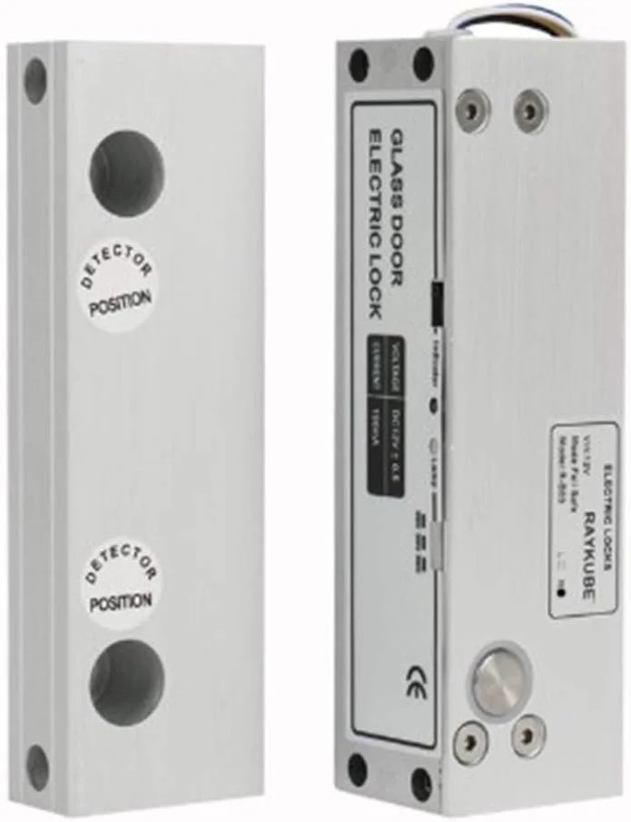 قفل برقی درب شیشه ای XKU-ZZJY، سیستم کنترل دسترسی درب شیشه ای بدون قاب برای درب های راست بازشو