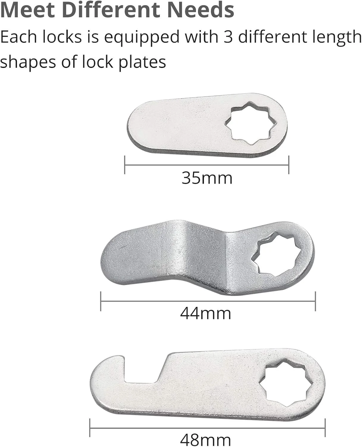 قفل کم تانیچه بسته 4 عددی 20 میلی متری برای قفل کردن ایمن فایل ها و کشوهای مهم، کلیدهای یکسان با 8 کلید برای صندوق پستی، کمد، کابینت، جعبه ابزار قفل کم تانیچه بسته 4 عددی 20 میلی متری برای قفل کردن ایمن فایل ها و کشوهای مهم، کلیدهای یکسان با 8 کلید برای صندوق پستی، کمد، کابینت، جعبه ابزار