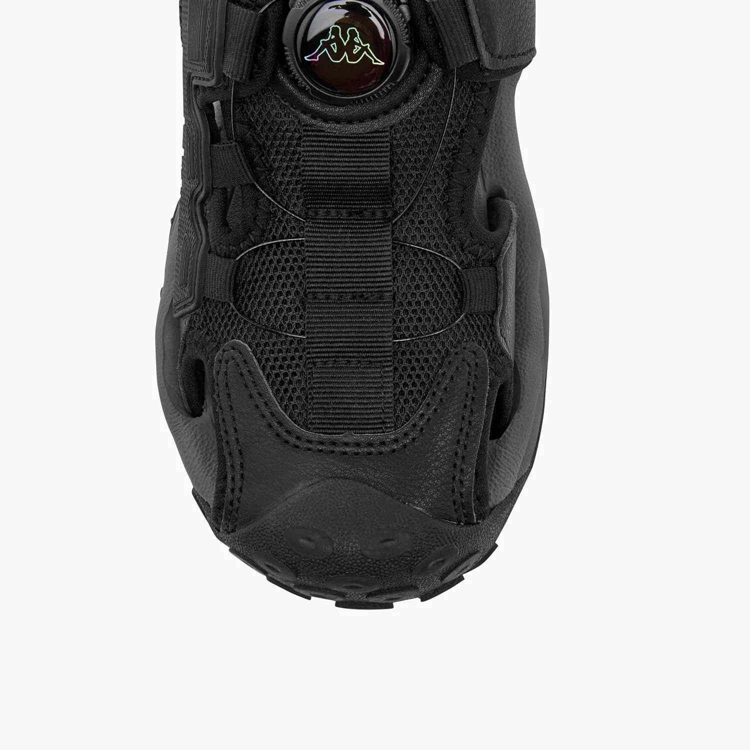 Kappa Boys Textured Sandals With Rotating Buckle Closure Kappa Boys Textured Sandals With Rotating Buckle Closure