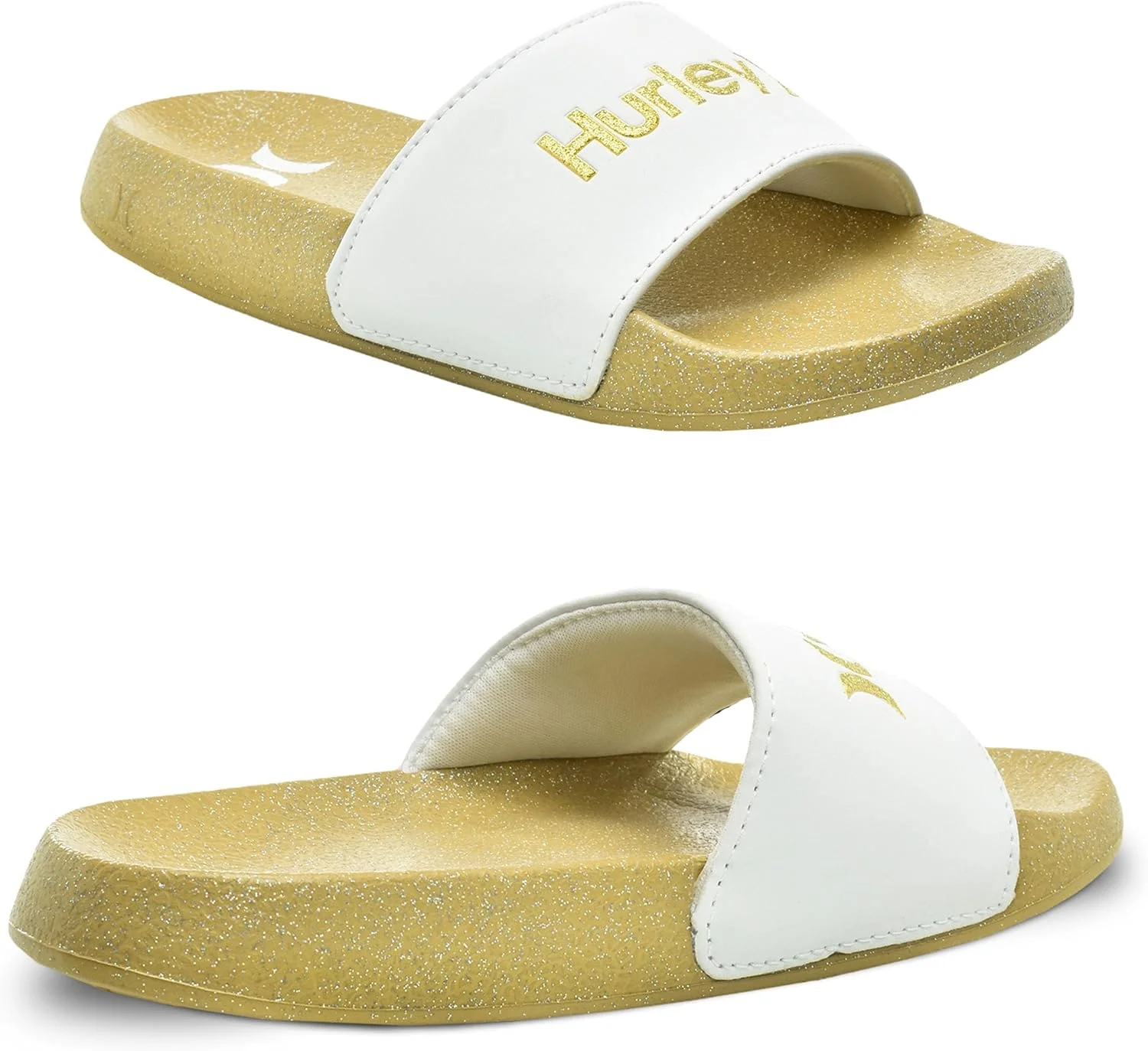 صندل اسلاید بچه گانه Hurley Naia - اسلیپرهای راحت و مناسب فصل تابستان برای استفاده دختران و پسران - کفی EVA مناسب برای ساحل، استخر و دوش