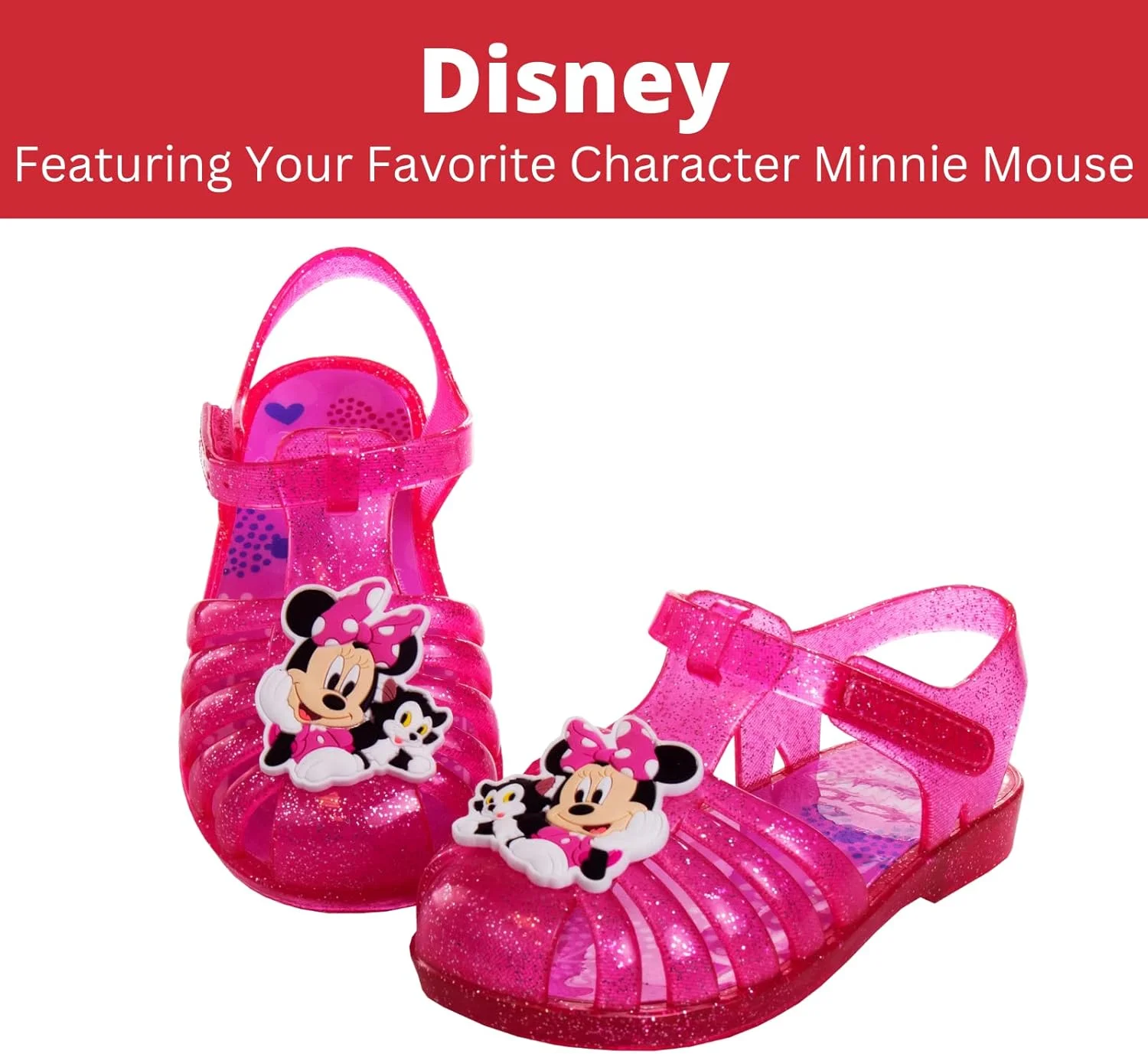 صندل ژله ای دخترانه دیزنی Frozen (مناسب نوپایان/کودکان خردسال) صندل ژله ای دخترانه دیزنی Frozen (مناسب نوپایان/کودکان خردسال)