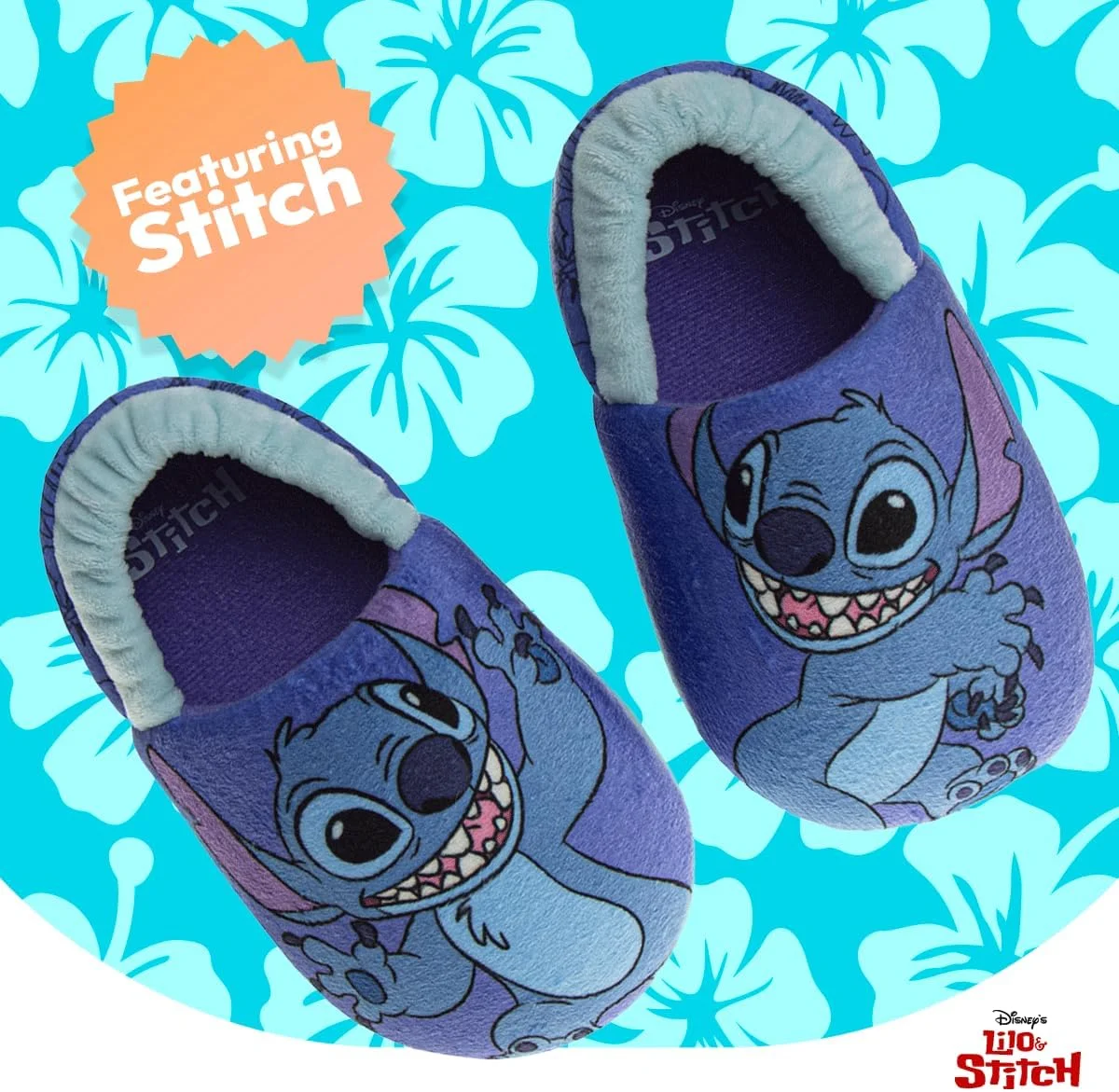 دمپایی های لیلو و استیچ دیزنی برای دختران - دمپایی های خانگی نرم و گرم و راحت با طرح استیچ (سایز 5-10 کودک نوپا / 11-12 کودک کوچک) دمپایی های لیلو و استیچ دیزنی برای دختران - دمپایی های خانگی نرم و گرم و راحت با طرح استیچ (سایز 5-10 کودک نوپا / 11-12 کودک کوچک)