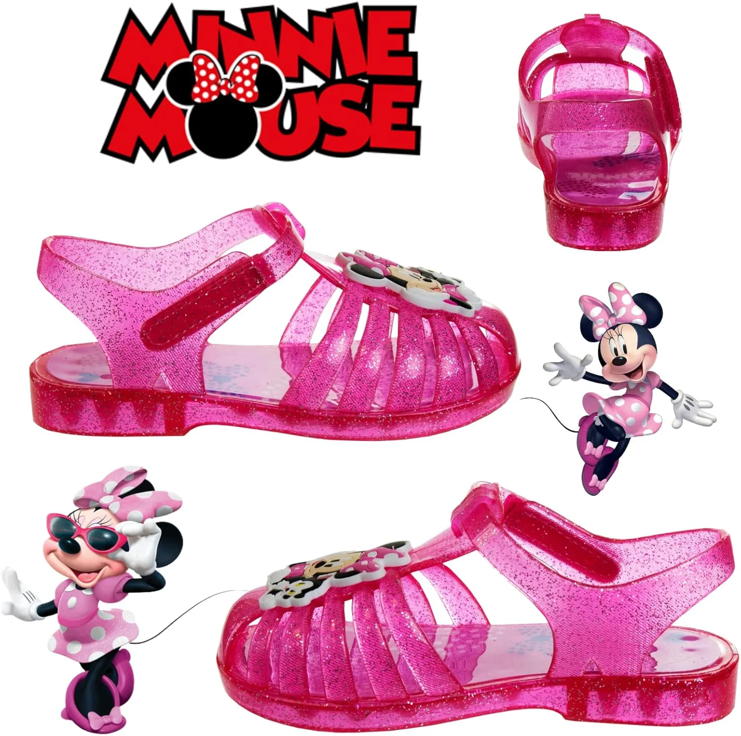 صندل ژله ای دخترانه دیزنی Frozen (مناسب نوپایان/کودکان خردسال) صندل ژله ای دخترانه دیزنی Frozen (مناسب نوپایان/کودکان خردسال)