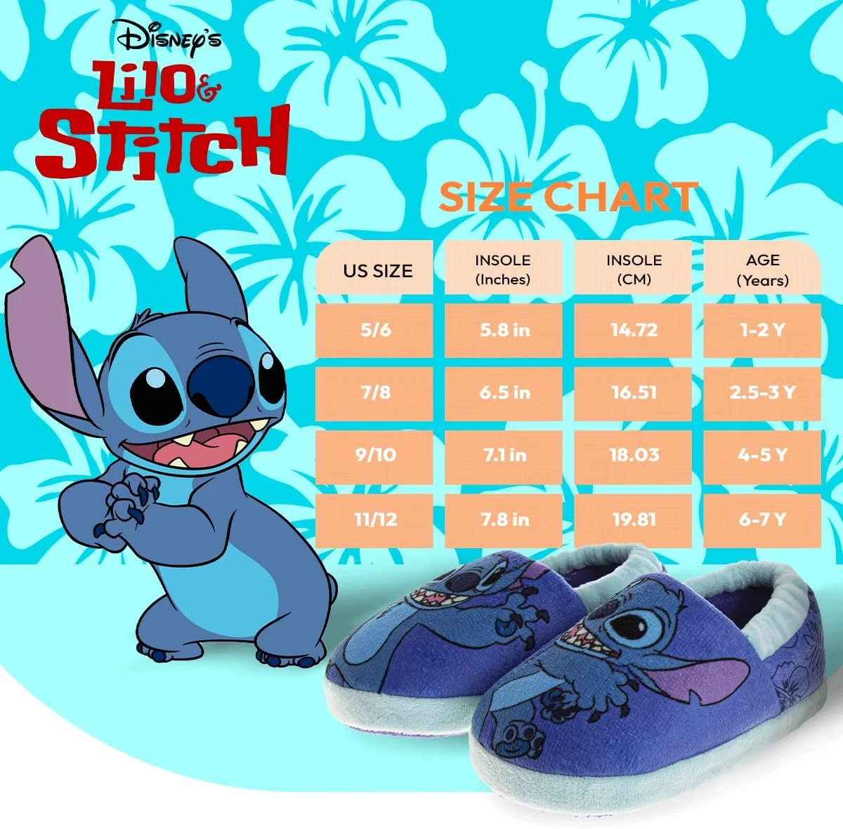 دمپایی های لیلو و استیچ دیزنی برای دختران - دمپایی های خانگی نرم و گرم و راحت با طرح استیچ (سایز 5-10 کودک نوپا / 11-12 کودک کوچک) دمپایی های لیلو و استیچ دیزنی برای دختران - دمپایی های خانگی نرم و گرم و راحت با طرح استیچ (سایز 5-10 کودک نوپا / 11-12 کودک کوچک)