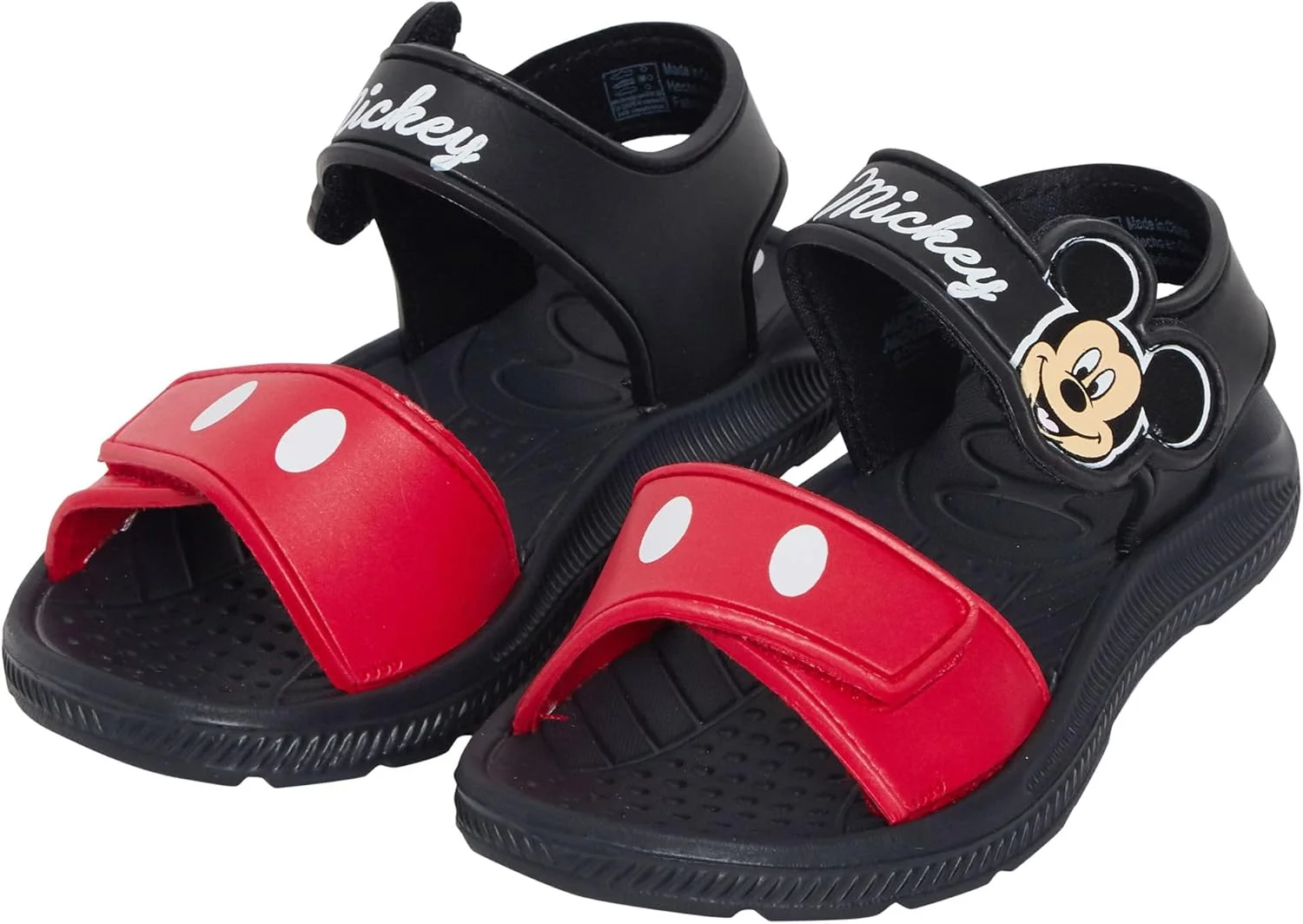 صندل های میکی موس دیزنی پسرانه، اسلایدرهای تابستانی، کفش های ساحلی ضد آب EVA صندل های میکی موس دیزنی پسرانه، اسلایدرهای تابستانی، کفش های ساحلی ضد آب EVA