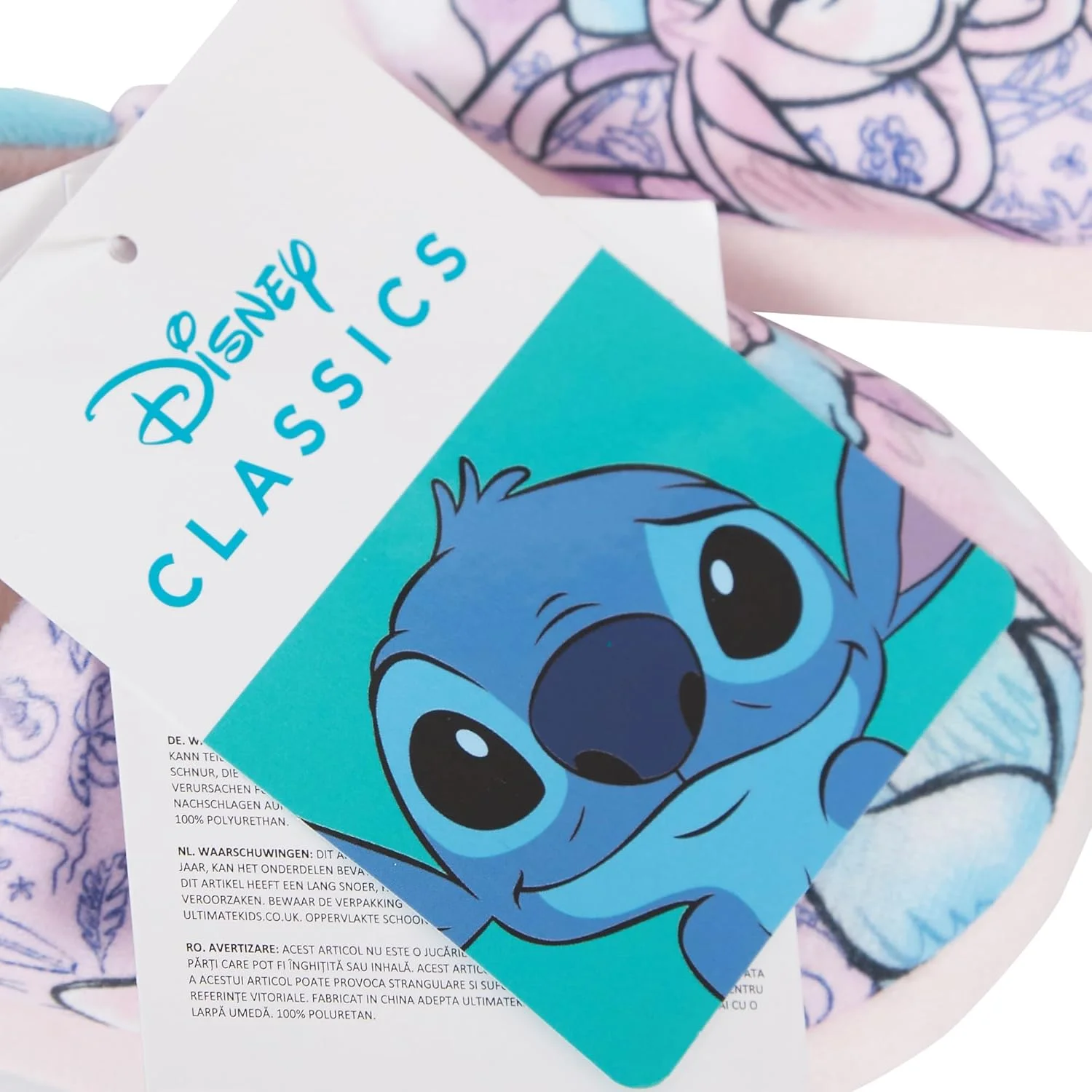 دمپایی استیچ دخترانه دیزنی برای کودکان، دمپایی روفرشی گرم و نرم دمپایی استیچ دخترانه دیزنی برای کودکان، دمپایی روفرشی گرم و نرم