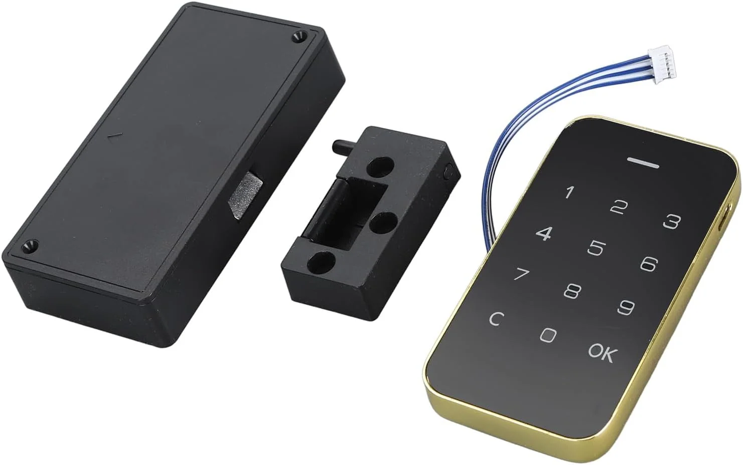 کیت قفل کابینت الکترونیکی Banapoy، قفل صفحه کلید لمسی دیجیتال رمز عبور، قفل درب بدون کلید برای کمد کشو قفسه های مدرسه