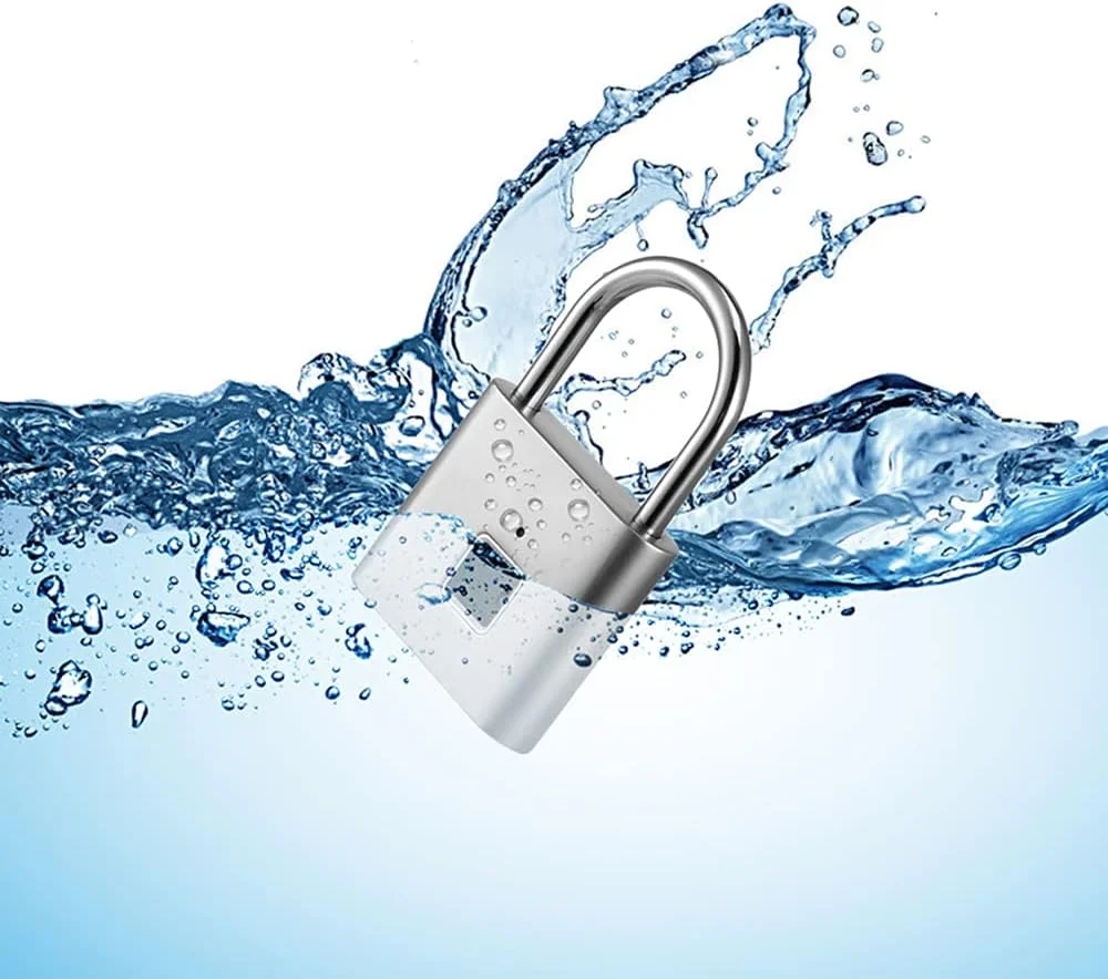 قفل اثر انگشتی Beauenty، ضد آب، بدون کلید، ضد سرقت، قفل دیجیتال امنیتی قابل حمل برای کمد، باشگاه، درب، چمدان، کیف، کیف دستی، کمد لباس (نقره ای) قفل اثر انگشتی Beauenty، ضد آب، بدون کلید، ضد سرقت، قفل دیجیتال امنیتی قابل حمل برای کمد، باشگاه، درب، چمدان، کیف، کیف دستی، کمد لباس (نقره ای)