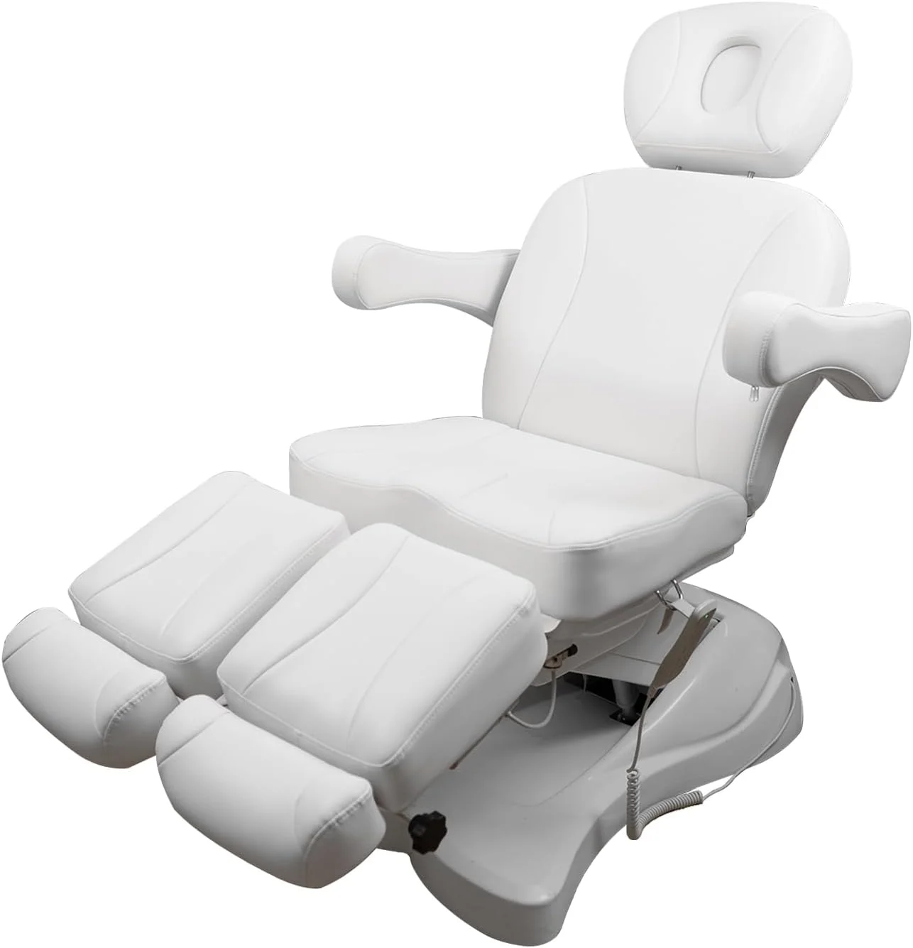 صندلی پدیکور برقی کامل 4 موتوره زیبایی MEISHIDA، صندلی ماساژ صورت، صندلی دندانپزشکی زیبایی، صندلی تختخواب چند منظوره برای تجهیزات اسپا سالن
