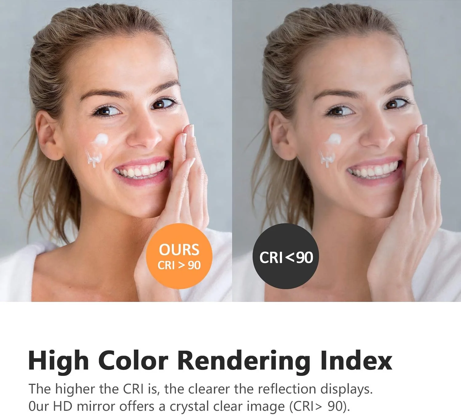 آینه حمام EMKE با چراغ های LED، آینه روشویی هوشمند و نورانی حمام 400x600 میلی متر آینه حمام EMKE با چراغ های LED، آینه روشویی هوشمند و نورانی حمام 400x600 میلی متر