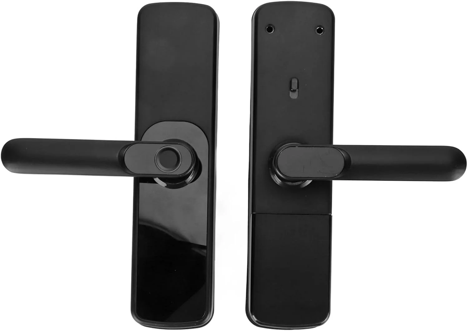 قفل هوشمند Luqeeg، قفل درب بدون کلید 5 در 1، قفل درب صفحه کلید دار، قفل درب اثر انگشتی، قفل درب بیومتریک، کنترل از راه دور برنامه، قفل هوشمند درب جلو، قفل درب دیجیتال