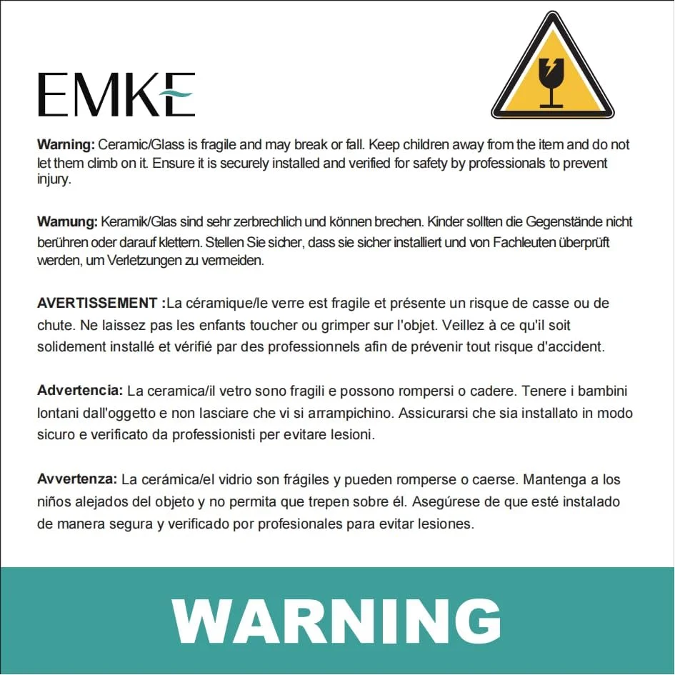 آینه حمام ال ای دی EMKE، 45 در 60 سانتی متر، آینه دیواری با نور سفید گرم و نور سفید سرد، آینه حمام ضد بخار با دکمه آینه حمام ال ای دی EMKE، 45 در 60 سانتی متر، آینه دیواری با نور سفید گرم و نور سفید سرد، آینه حمام ضد بخار با دکمه