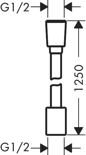 شلنگ دوش پارچه ای یونیورسال هانسگروهه Designflex طول 1.25 متر با محافظت در برابر پیچ خوردگی، شلنگ دوش انعطاف پذیر با محافظت در برابر گره خوردگی به همراه حلقه های آب بندی، رنگ برنز برس خورده شلنگ دوش پارچه ای یونیورسال هانسگروهه Designflex طول 1.25 متر با محافظت در برابر پیچ خوردگی، شلنگ دوش انعطاف پذیر با محافظت در برابر گره خوردگی به همراه حلقه های آب بندی، رنگ برنز برس خورده