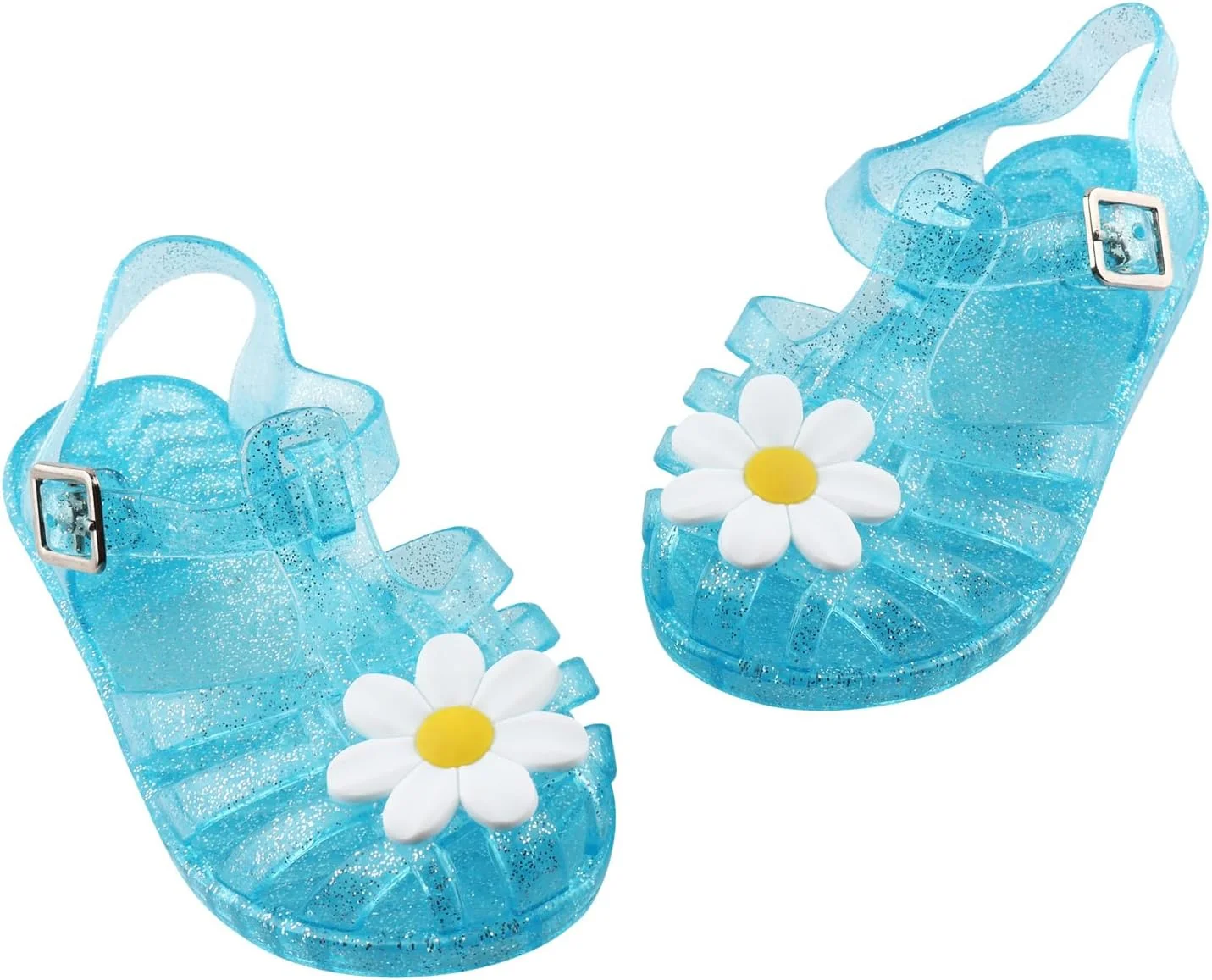 کفش های ژله ای Amtidy دخترانه، صندل های تولد پرنسس ملکه برفی برای دختران کوچک، لباس های تخت الهام گرفته از Frozen برای مهمانی