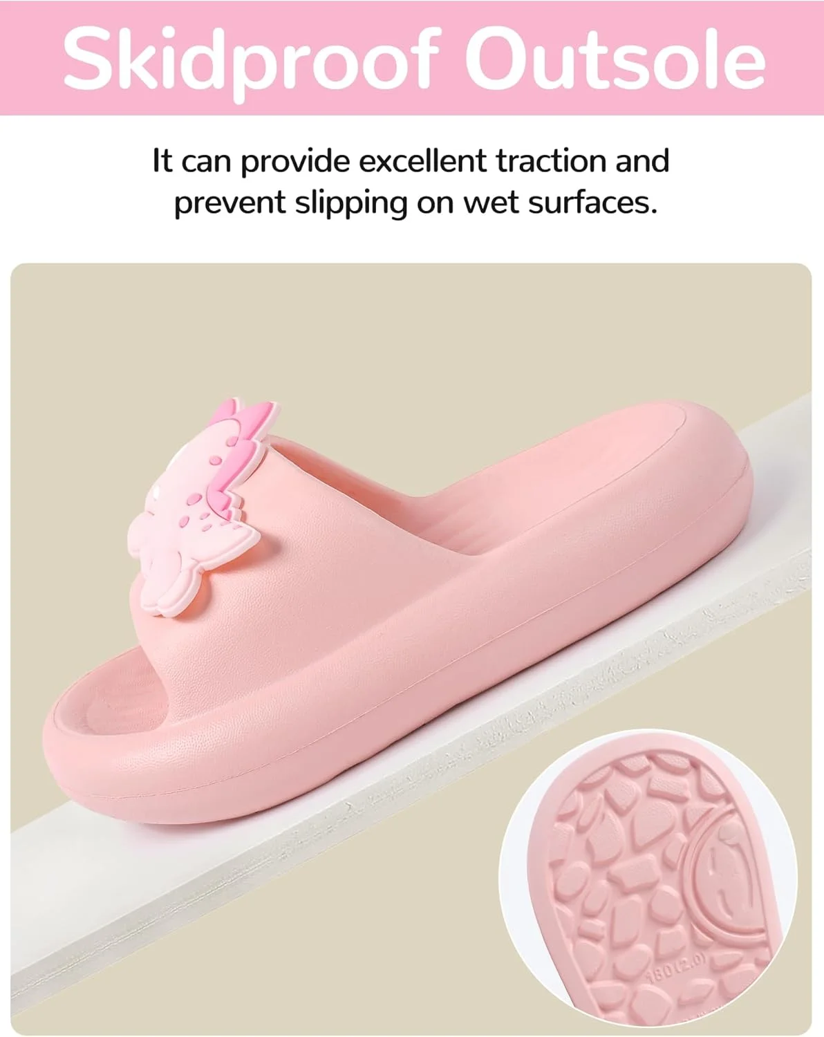 صندل اسلاید EVA کودکان SEAUR، مناسب دختران و پسران، طرح دایناسور، جلو باز، راحت، نرم، مناسب ساحل، استخر، حمام، باغ و استفاده در منزل، سایز 22-35 اروپا