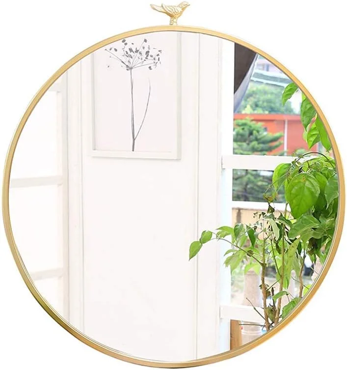 آینه های حمام گرد لبه دار، آینه روشویی دیواری با قاب فلزی، آینه آرایش قابل حمل حمام، دکوراسیون خلاقانه منزل، 4 سایز برای اتاق نشیمن، اتاق خواب، راهرو (40 سانتی متر) آینه های حمام گرد لبه دار، آینه روشویی دیواری با قاب فلزی، آینه آرایش قابل حمل حمام، دکوراسیون خلاقانه منزل، 4 سایز برای اتاق نشیمن، اتاق خواب، راهرو (40 سانتی متر)