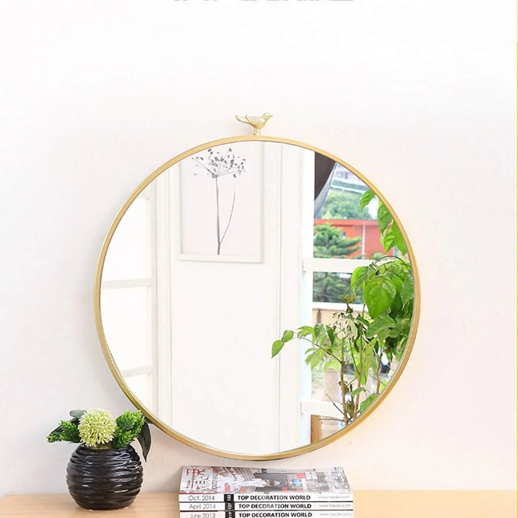 آینه های حمام گرد لبه دار، آینه روشویی دیواری با قاب فلزی، آینه آرایش قابل حمل حمام، دکوراسیون خلاقانه منزل، 4 سایز برای اتاق نشیمن، اتاق خواب، راهرو (40 سانتی متر) آینه های حمام گرد لبه دار، آینه روشویی دیواری با قاب فلزی، آینه آرایش قابل حمل حمام، دکوراسیون خلاقانه منزل، 4 سایز برای اتاق نشیمن، اتاق خواب، راهرو (40 سانتی متر)