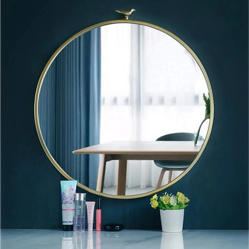 آینه های حمام گرد لبه دار، آینه روشویی دیواری با قاب فلزی، آینه آرایش قابل حمل حمام، دکوراسیون خلاقانه منزل، 4 سایز برای اتاق نشیمن، اتاق خواب، راهرو (40 سانتی متر) آینه های حمام گرد لبه دار، آینه روشویی دیواری با قاب فلزی، آینه آرایش قابل حمل حمام، دکوراسیون خلاقانه منزل، 4 سایز برای اتاق نشیمن، اتاق خواب، راهرو (40 سانتی متر)
