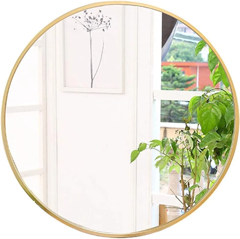 آینه دیواری حمام، آینه آرایشی گرد قابل حمل با قاب فلزی، آینه آویز برای اصلاح/آرایش، دکوراسیون منزل برای اتاق پرو، اتاق خواب (70 سانتی متر) آینه دیواری حمام، آینه آرایشی گرد قابل حمل با قاب فلزی، آینه آویز برای اصلاح/آرایش، دکوراسیون منزل برای اتاق پرو، اتاق خواب (70 سانتی متر)