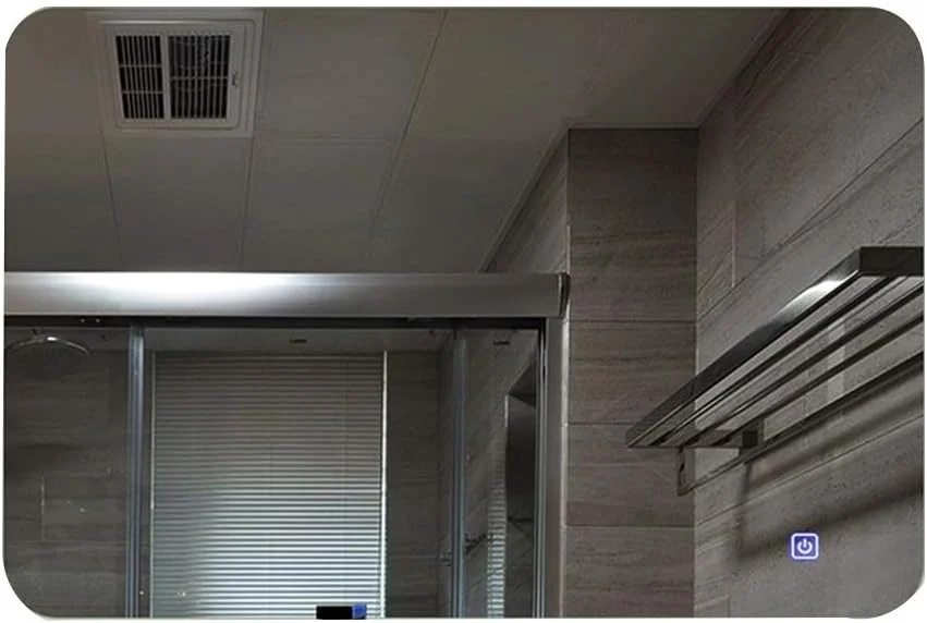 آینه های حمام با فیله ال ای دی، آرایشی، دیواری، مناسب توالت، ضد انفجار، ضد بخار، دارای کلید لمسی، نور سفید - 60x80 سانتی متر آینه های حمام با فیله ال ای دی، آرایشی، دیواری، مناسب توالت، ضد انفجار، ضد بخار، دارای کلید لمسی، نور سفید - 60x80 سانتی متر