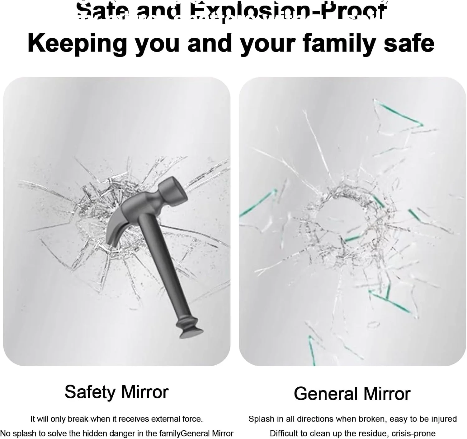 آینه حمام ال ای دی مربعی روشن، آینه حمام دیواری روشن با عملکرد ضد بخار، کم نور سه رنگ بی نهایت، مدل دیواری سوئیچ لمسی هوشمند (نور سه رنگ، 80*130 سانتی متر) آینه حمام ال ای دی مربعی روشن، آینه حمام دیواری روشن با عملکرد ضد بخار، کم نور سه رنگ بی نهایت، مدل دیواری سوئیچ لمسی هوشمند (نور سه رنگ، 80*130 سانتی متر)