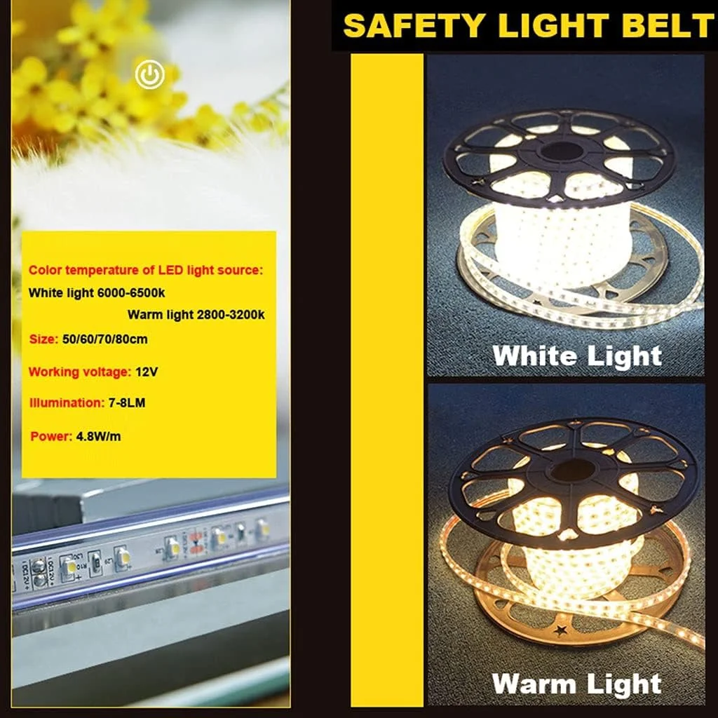 آینه حمام LED نورانی، آینه روشویی دیواری LED، ضد آب، بدون قاب، آینه با نور پس زمینه (رنگ: آینه روشویی نور سفید، اندازه: 50x50 سانتی متر) آینه حمام LED نورانی، آینه روشویی دیواری LED، ضد آب، بدون قاب، آینه با نور پس زمینه (رنگ: آینه روشویی نور سفید، اندازه: 50x50 سانتی متر)