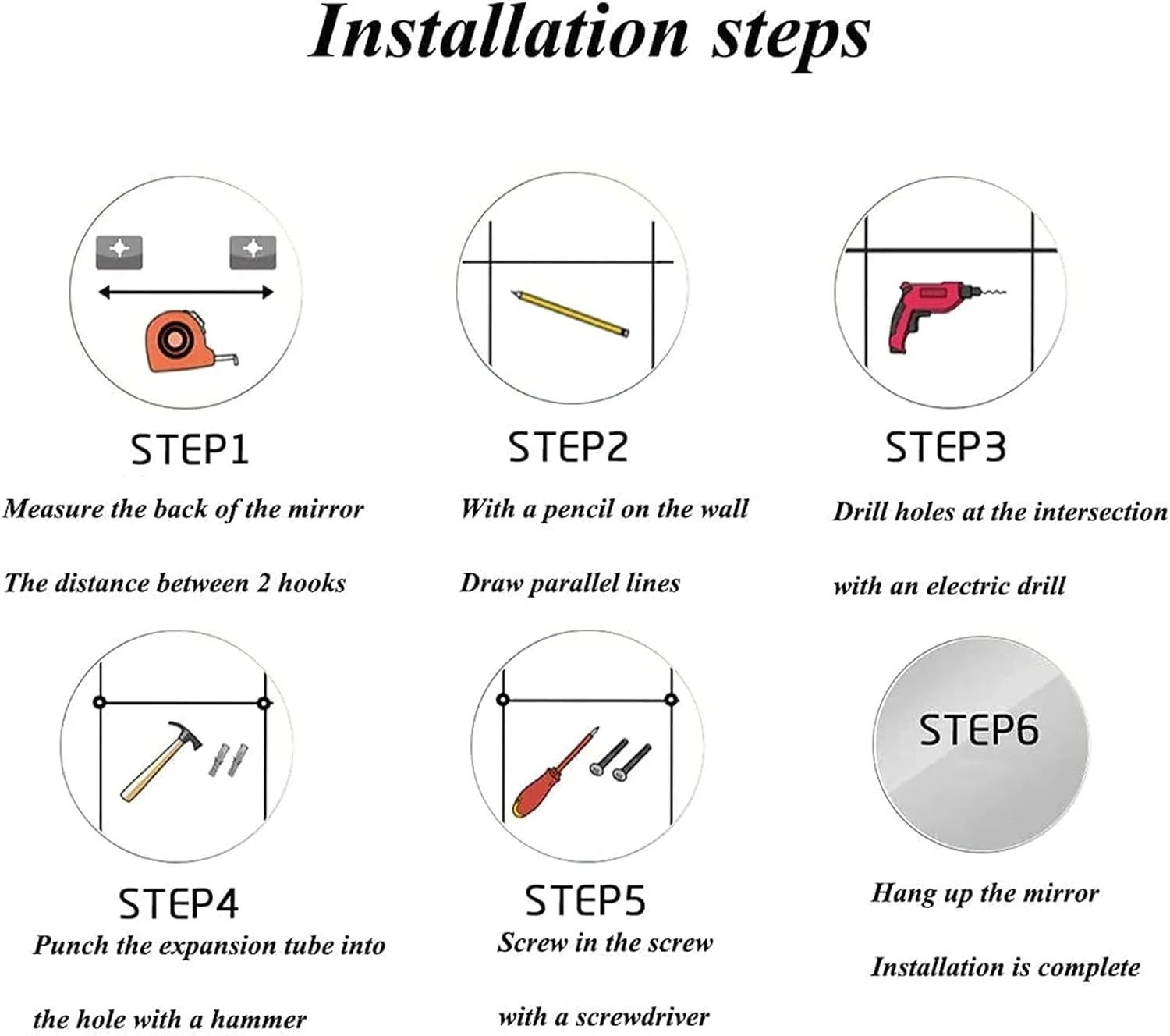 آینه آرایشی دیواری، آینه آرایشی هوشمند با قاب آلیاژ آلومینیوم و نور LED، آینه مستطیلی آویز مناسب حمام، آینه هوشمند ضد بخار (60x80cm|مشکی) آینه آرایشی دیواری، آینه آرایشی هوشمند با قاب آلیاژ آلومینیوم و نور LED، آینه مستطیلی آویز مناسب حمام، آینه هوشمند ضد بخار (60x80cm|مشکی)