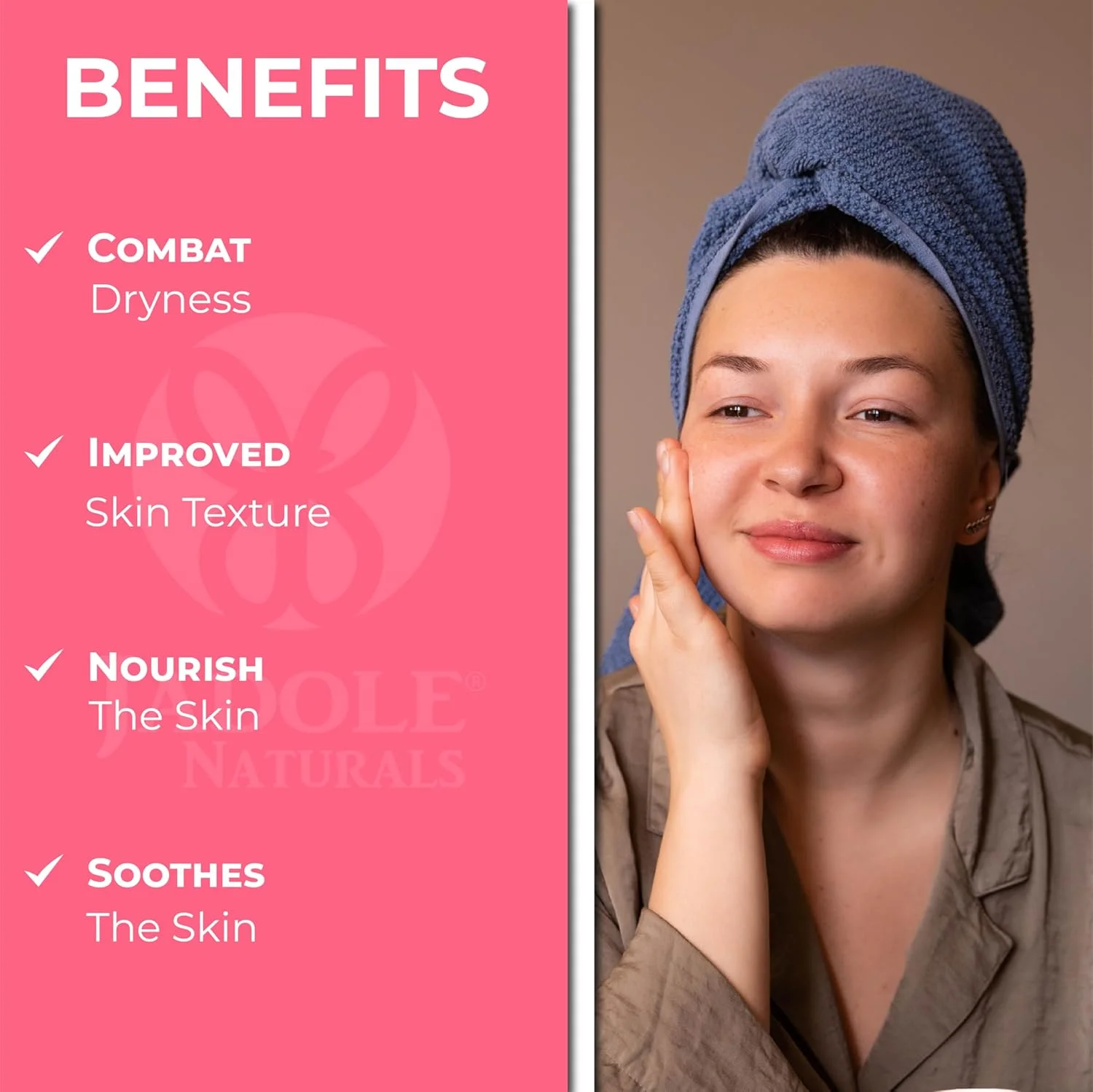 کرم شب جادول نچرالز حاوی شی باتر ارگانیک 50 میلی لیتر | کرم شب برای زنان | کرم آبرسان و مرطوب کننده | ضد پیری و روشن کننده پوست حاوی ویتامین C | چای سبز و اسید هیالورونیک