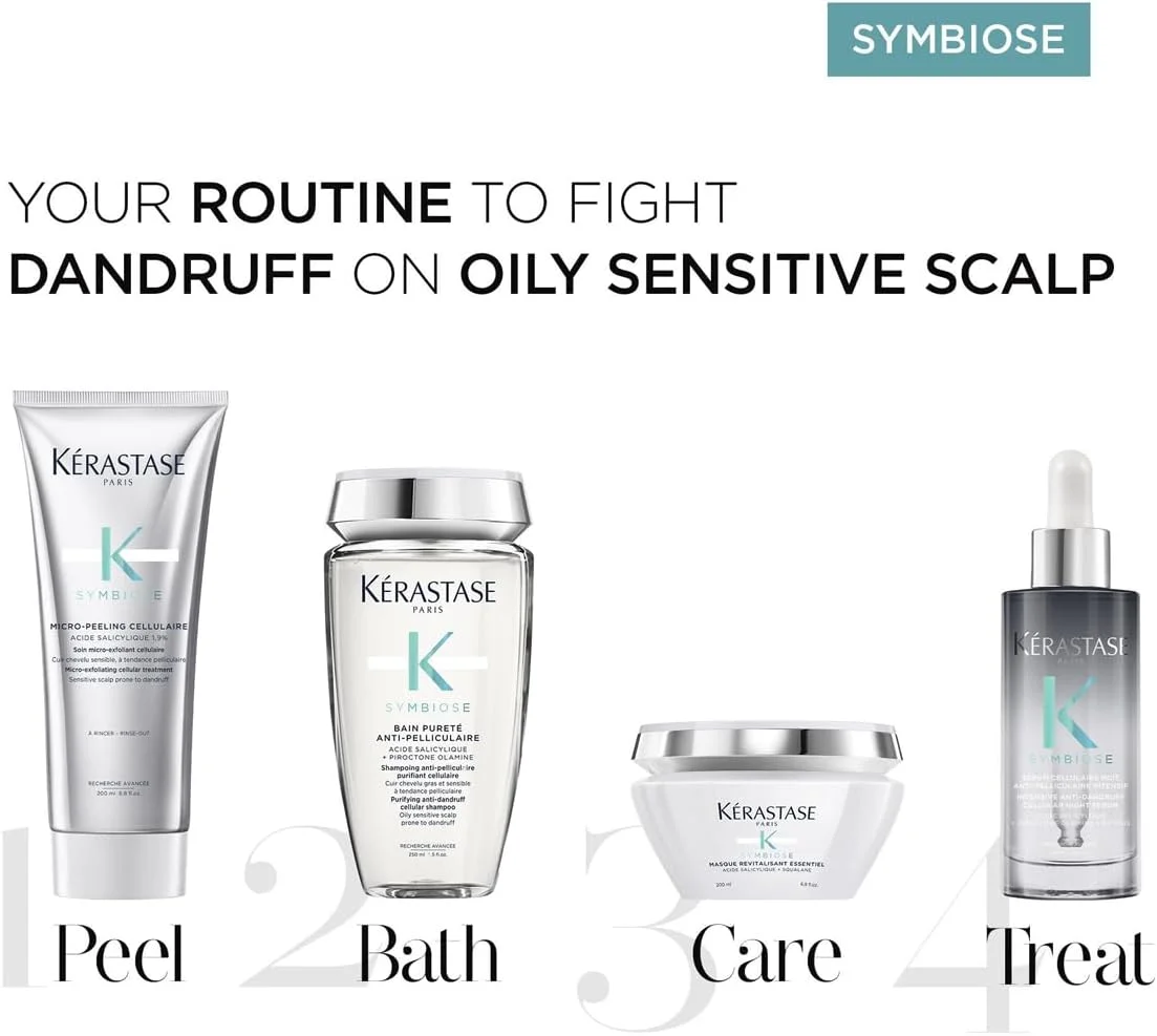 شامپو ضد شوره و پاک کننده سیمبیوز کراستاس 250 میلی لیتر