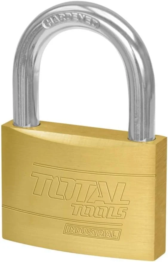 قفل برنجی جامد تماما با کلید (20 میلی متر)