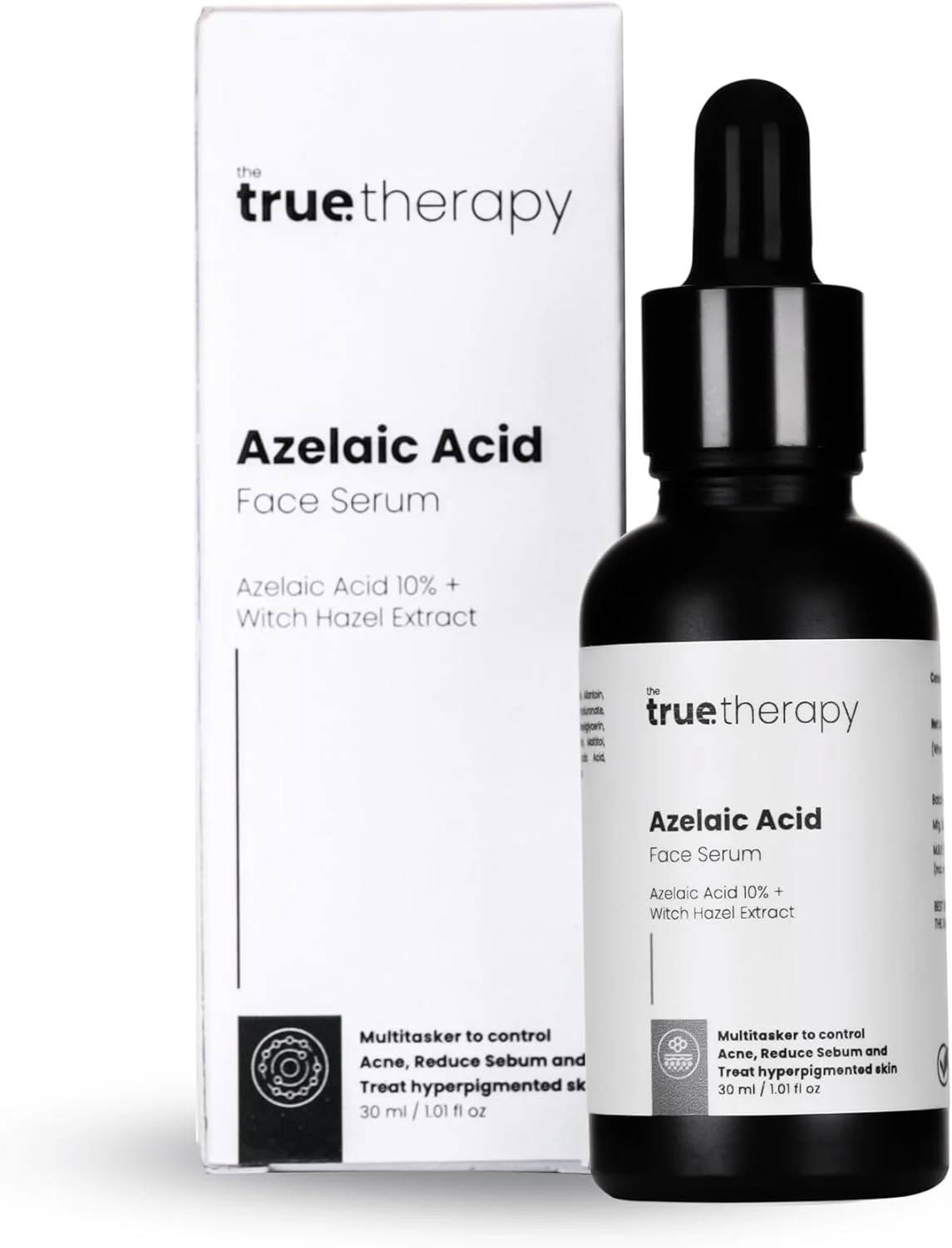 سرم صورت حاوی 10% آزلائیک اسید The True Therapy به همراه عصاره فندق افسونگر، ضد التهاب، آکنه کیستی، رزاسه، هایپرپیگمنتیشن، کاهش قرمزی، چربی اضافی و جوش - 30 میلی لیتر سرم صورت حاوی 10% آزلائیک اسید The True Therapy به همراه عصاره فندق افسونگر، ضد التهاب، آکنه کیستی، رزاسه، هایپرپیگمنتیشن، کاهش قرمزی، چربی اضافی و جوش - 30 میلی لیتر