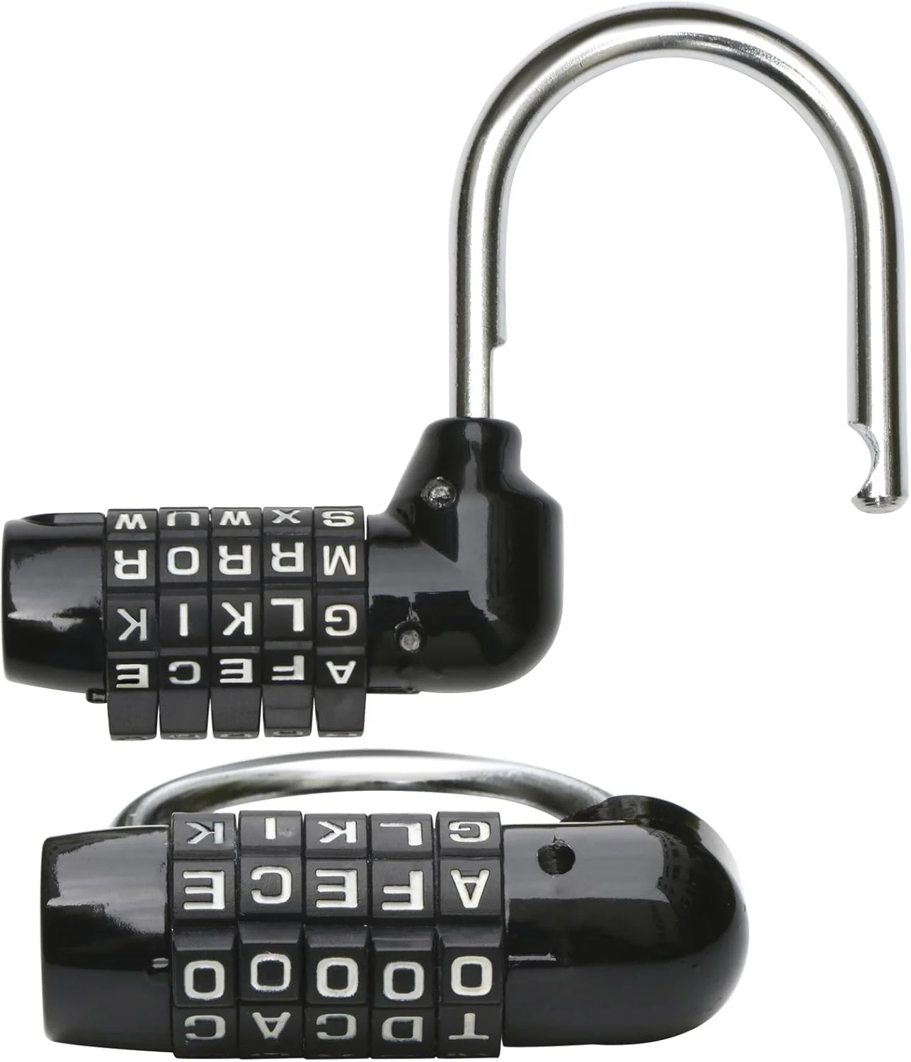 قفل رمزی ترکیبی TRIXES برای کمدهای رختکن و چمدان، مشکی ZB57