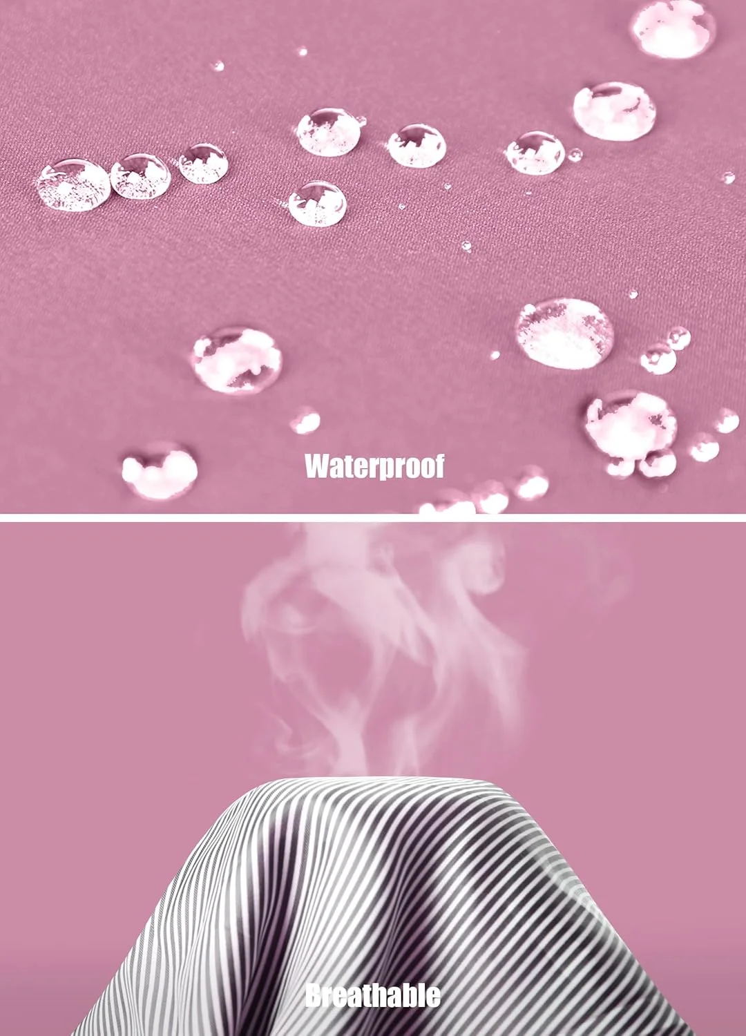 EnduaReve ژاکت بارانی زنانه بلند ضد آب و تنفسی، ژاکت انتقالی، ژاکت کلاه دار فضای باز