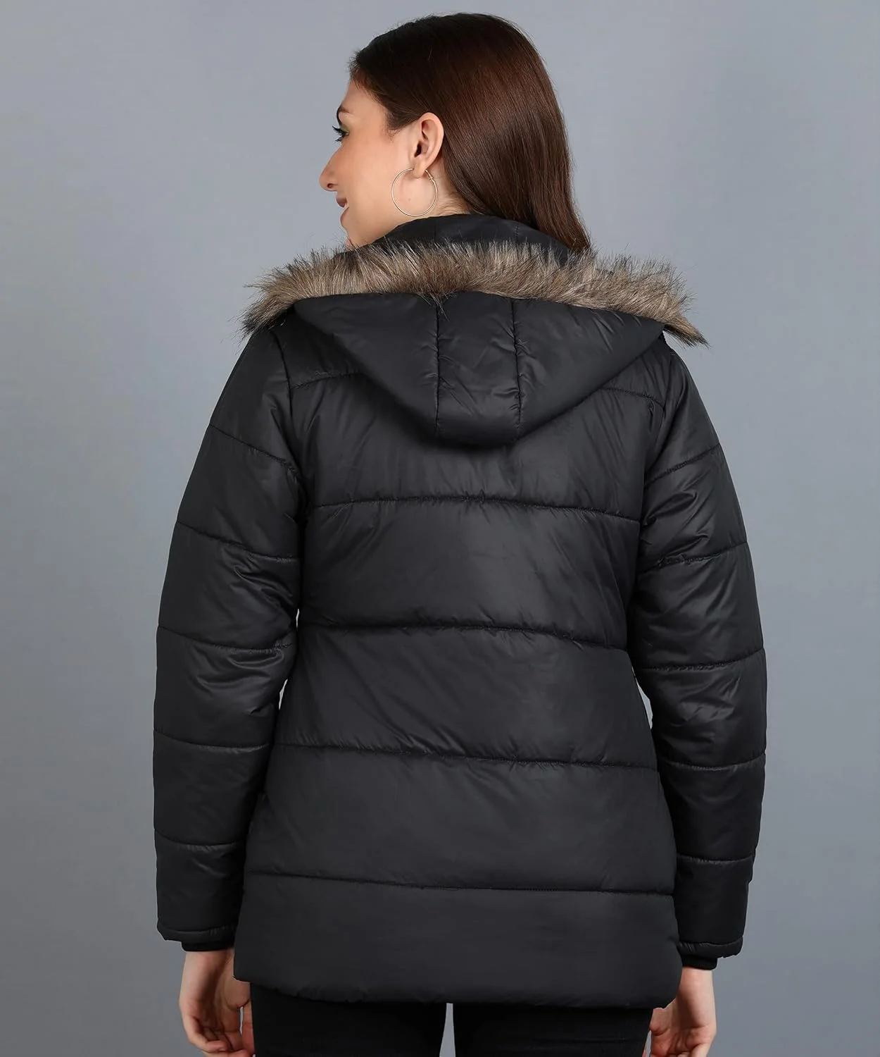 کت الیپس FASHION برای دختران / کت زنانه / جدیدترین کت بلند شیک رنگ ثابت / کت لحافی زنانه / کت معمولی آستین بلند کت زمستانی لباس زمستانی دخترانه