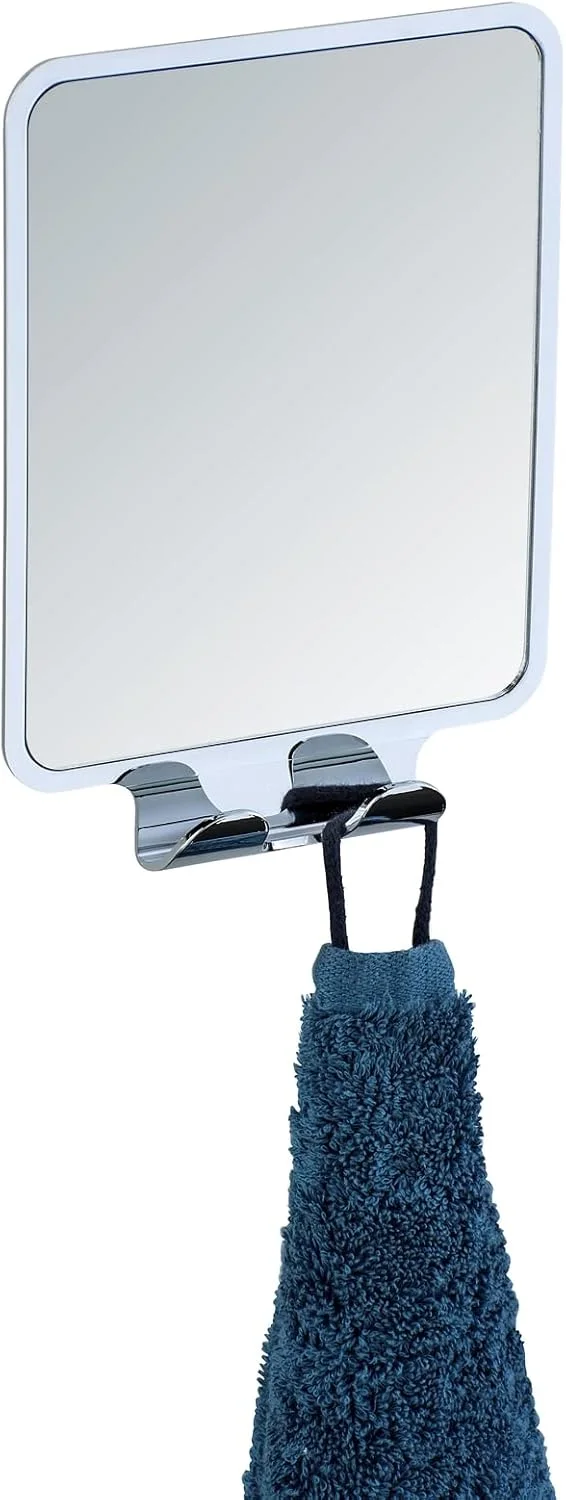 آینه آرایشی چهارگوش ونکو مدل Vacuum-Loc®، پلاستیک ABS، ضد بخار، مناسب منزل و حمام، بدون نیاز به سوراخکاری، 14x19.5x8 سانتی متر، براق آینه آرایشی چهارگوش ونکو مدل Vacuum-Loc®، پلاستیک ABS، ضد بخار، مناسب منزل و حمام، بدون نیاز به سوراخکاری، 14x19.5x8 سانتی متر، براق