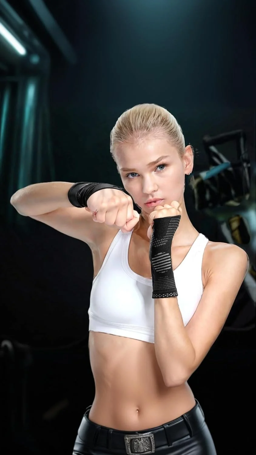 سِوِن شیرین، تسکین درد مچ دست با یک جفت آستین فشاری | تونل کارپال، تاندونیت، پشتیبانی آرتروز | دست چپ و راست | راحتی در ورزش و تایپ | مشکی، سایز M سِوِن شیرین، تسکین درد مچ دست با یک جفت آستین فشاری | تونل کارپال، تاندونیت، پشتیبانی آرتروز | دست چپ و راست | راحتی در ورزش و تایپ | مشکی، سایز M