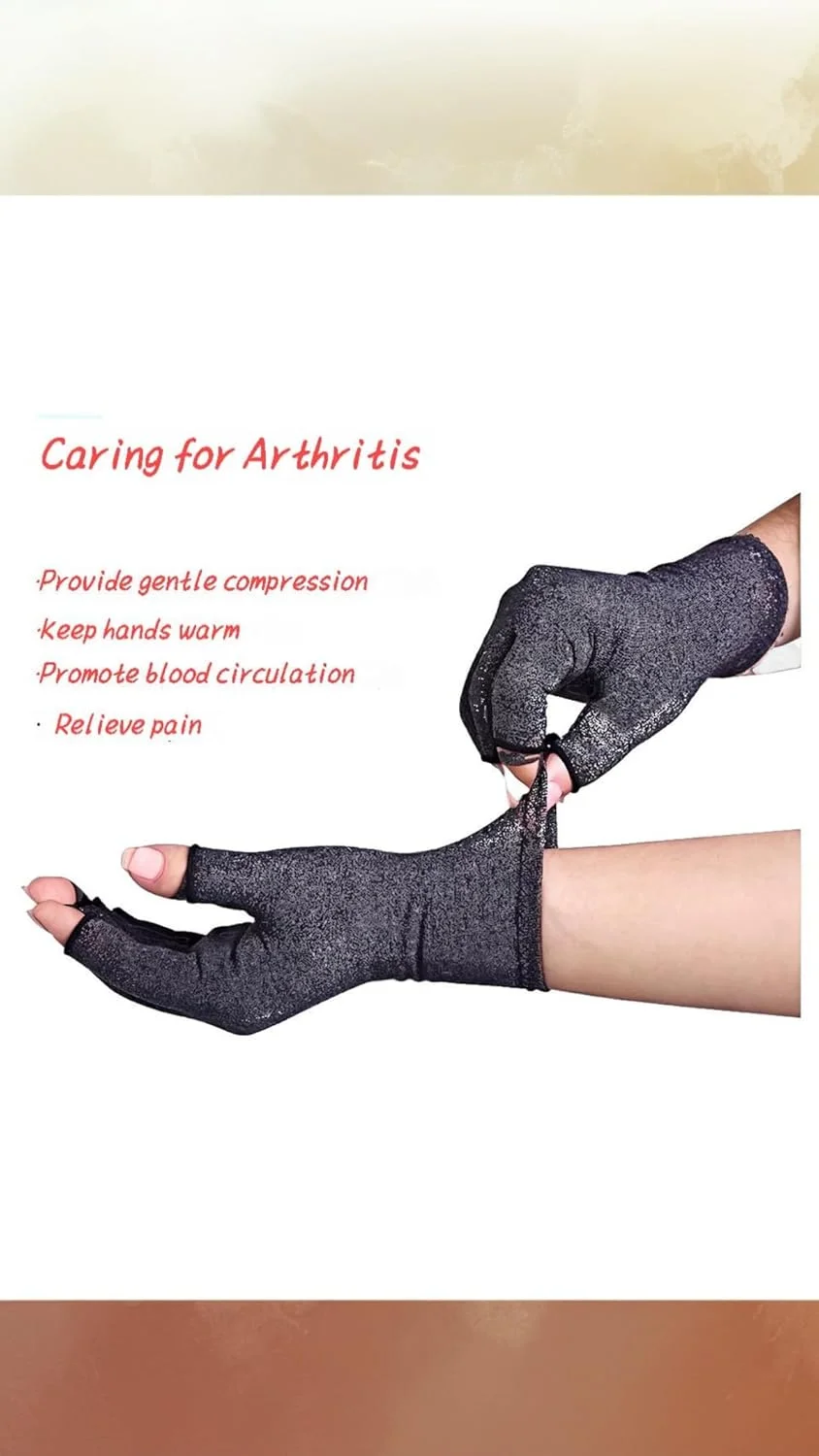 دستکش های فشاری انگشت باز Sweet seven برای آرتروز و نوروپاتی - دستکش های مچی زنانه خاکستری سایز متوسط دستکش های فشاری انگشت باز Sweet seven برای آرتروز و نوروپاتی - دستکش های مچی زنانه خاکستری سایز متوسط