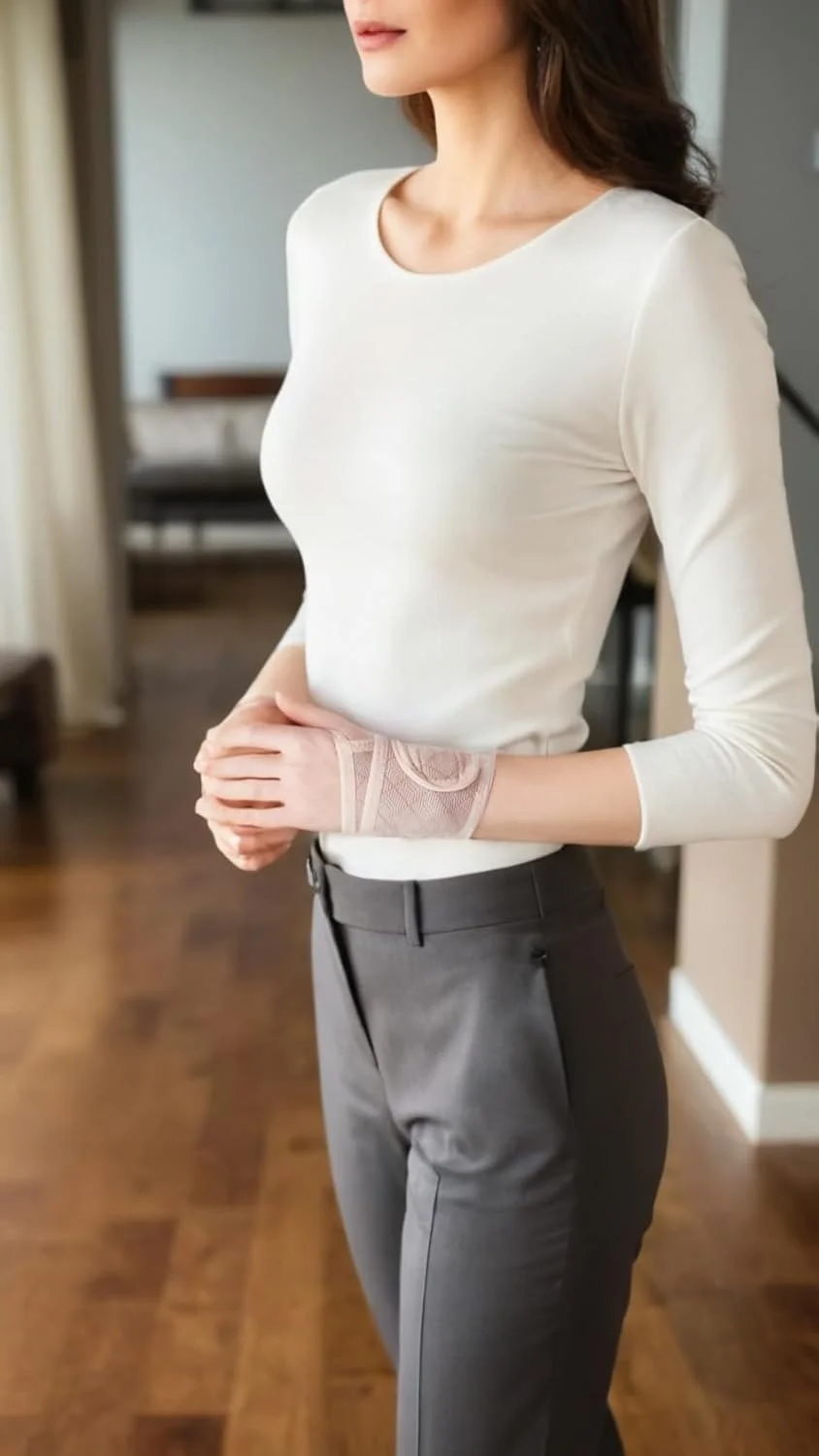 مچ بند زنانه Sweet seven برای تسکین تونل کارپال و وزنه برداری - مچ بندهای پشتیبانی از انگشت شست برای بندهای مچی راحت مچ بند زنانه Sweet seven برای تسکین تونل کارپال و وزنه برداری - مچ بندهای پشتیبانی از انگشت شست برای بندهای مچی راحت