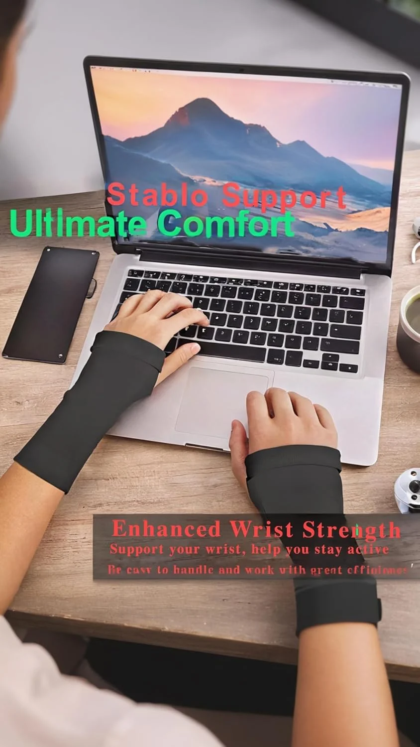 دستکش های فشاری مچی Sweet Seven - یک جفت برای تونل کارپال، تاندونیت، تسکین درد، مناسب برای همه، 17-16 سانتی متر، مشکی دستکش های فشاری مچی Sweet Seven - یک جفت برای تونل کارپال، تاندونیت، تسکین درد، مناسب برای همه، 17-16 سانتی متر، مشکی