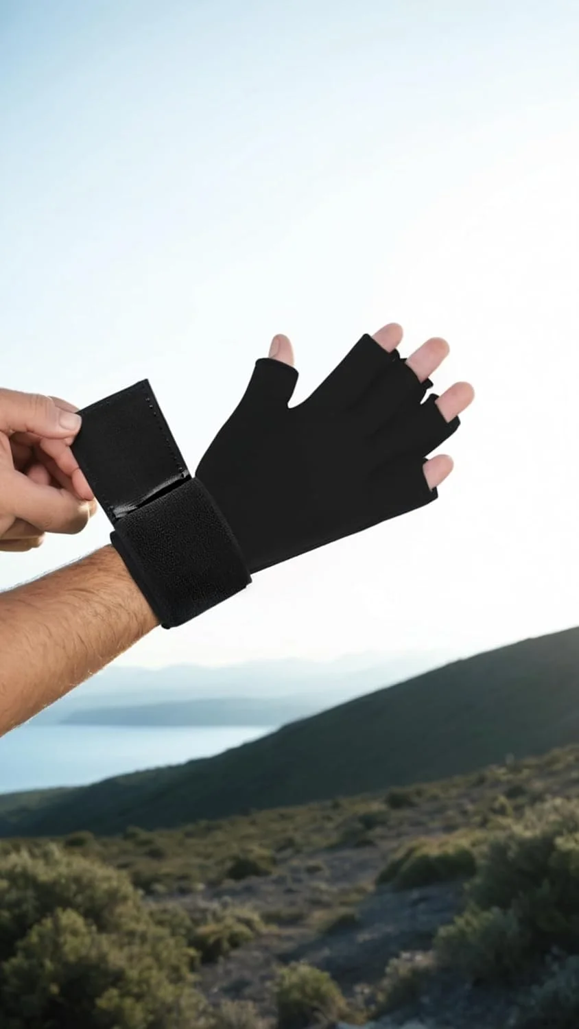 دستکش یخ فشرده انگشتی برای آرتروز Sweet seven - تسکین درد آرتروز، تونل کارپال، تاندونیت - درمان سرد و گرم - بند مچ قابل تنظیم دستکش یخ فشرده انگشتی برای آرتروز Sweet seven - تسکین درد آرتروز، تونل کارپال، تاندونیت - درمان سرد و گرم - بند مچ قابل تنظیم