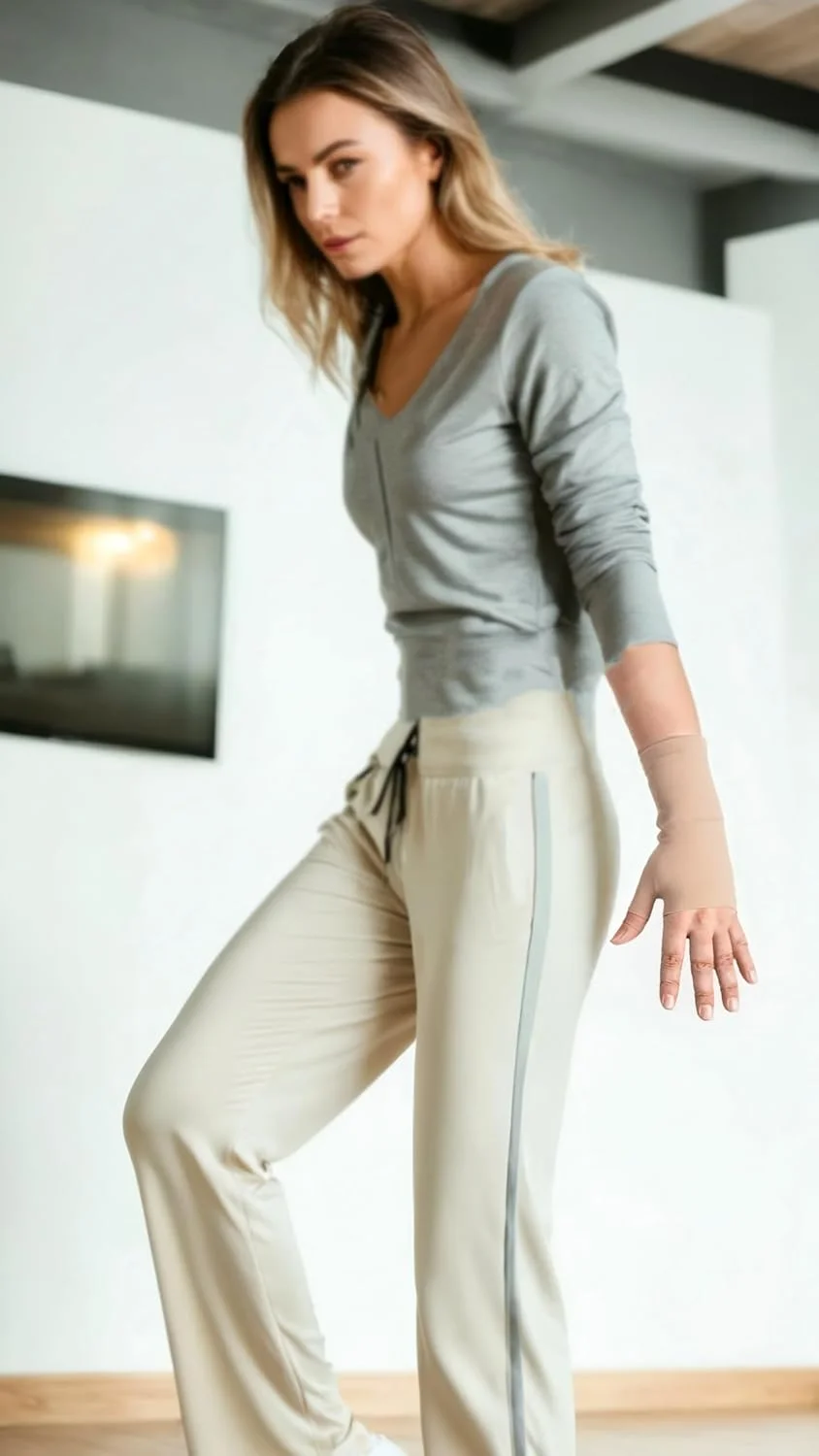 مچ بند و شست بند حمایتی Sweet Seven برای تسکین درد مفاصل و آرتروز | پشتیبانی از بی ثباتی دست و ورزش | افزایش گردش خون | مردانه و زنانه | 1 جفت، سایز متوسط، بژ مچ بند و شست بند حمایتی Sweet Seven برای تسکین درد مفاصل و آرتروز | پشتیبانی از بی ثباتی دست و ورزش | افزایش گردش خون | مردانه و زنانه | 1 جفت، سایز متوسط، بژ