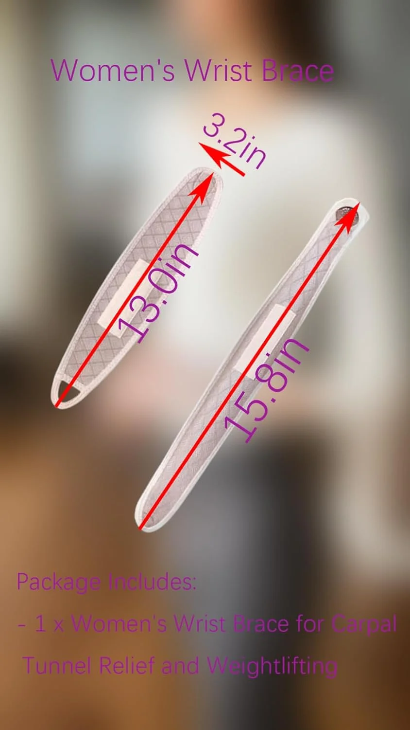 مچ بند زنانه Sweet seven برای تسکین تونل کارپال و وزنه برداری - مچ بندهای پشتیبانی از انگشت شست برای بندهای مچی راحت مچ بند زنانه Sweet seven برای تسکین تونل کارپال و وزنه برداری - مچ بندهای پشتیبانی از انگشت شست برای بندهای مچی راحت