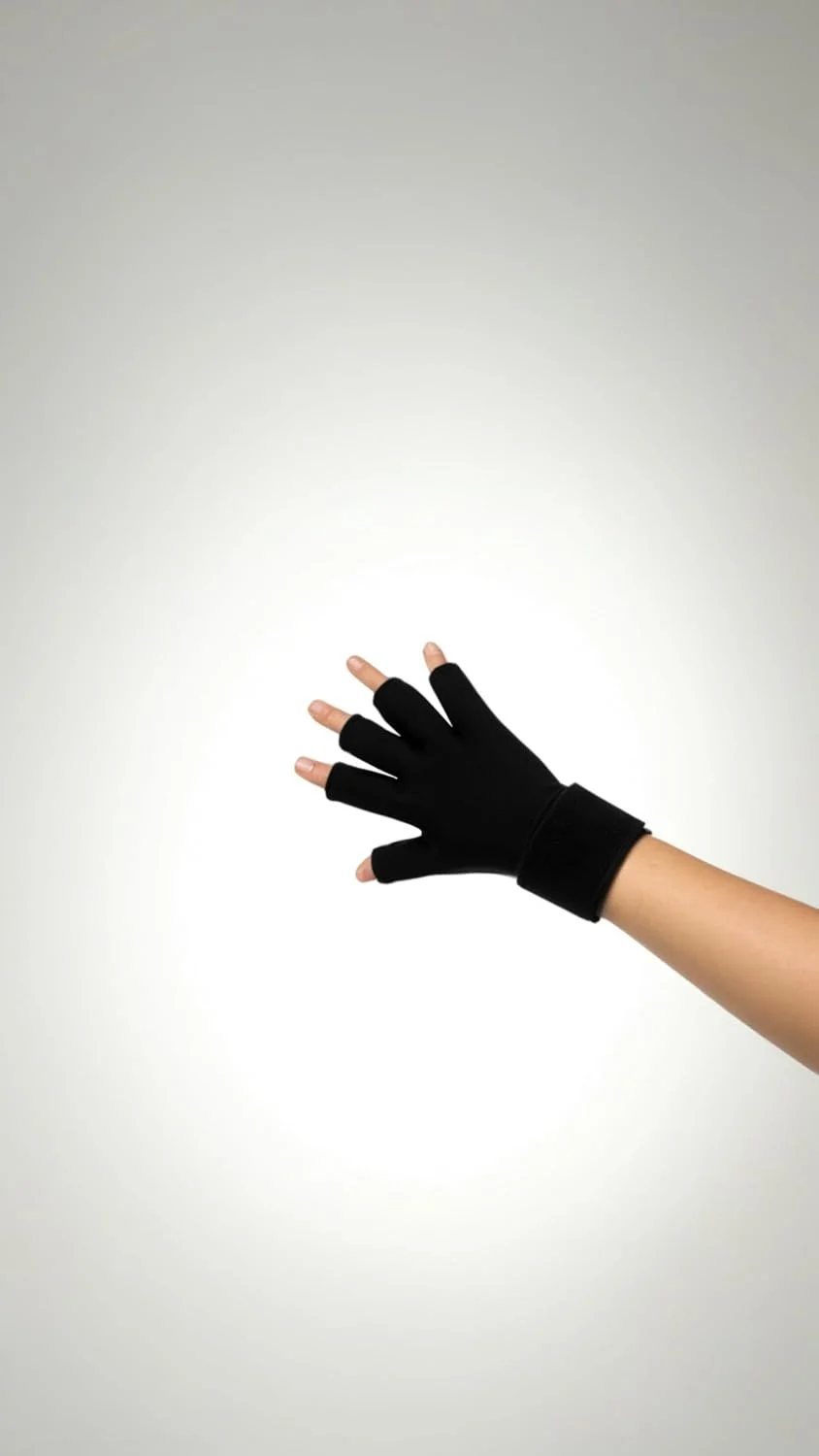 دستکش یخ فشرده انگشتی برای آرتروز Sweet seven - تسکین درد آرتروز، تونل کارپال، تاندونیت - درمان سرد و گرم - بند مچ قابل تنظیم دستکش یخ فشرده انگشتی برای آرتروز Sweet seven - تسکین درد آرتروز، تونل کارپال، تاندونیت - درمان سرد و گرم - بند مچ قابل تنظیم