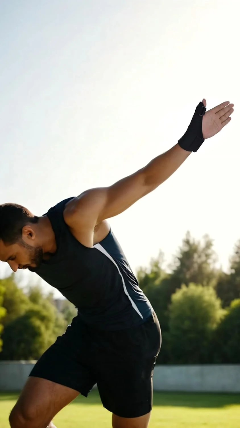 محافظ مچ دست و انگشت شست Sweet seven - تسکین درد آرتروز، حمایت از شکستگی، راحتی تونل کارپال - بندهای قابل تنظیم، آتل های سبک وزن - پارچه تنفسی - مشکی محافظ مچ دست و انگشت شست Sweet seven - تسکین درد آرتروز، حمایت از شکستگی، راحتی تونل کارپال - بندهای قابل تنظیم، آتل های سبک وزن - پارچه تنفسی - مشکی