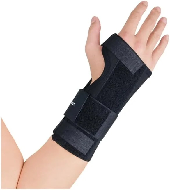 مچ بند طبی هرکولس با آتل | ساخته شده از پارچه تنفسی | مناسب دست راست/چپ | پشتیبانی و تثبیت مچ آسیب دیده | برای بزرگسالان و نوجوانان | унисекс | سایز آزاد