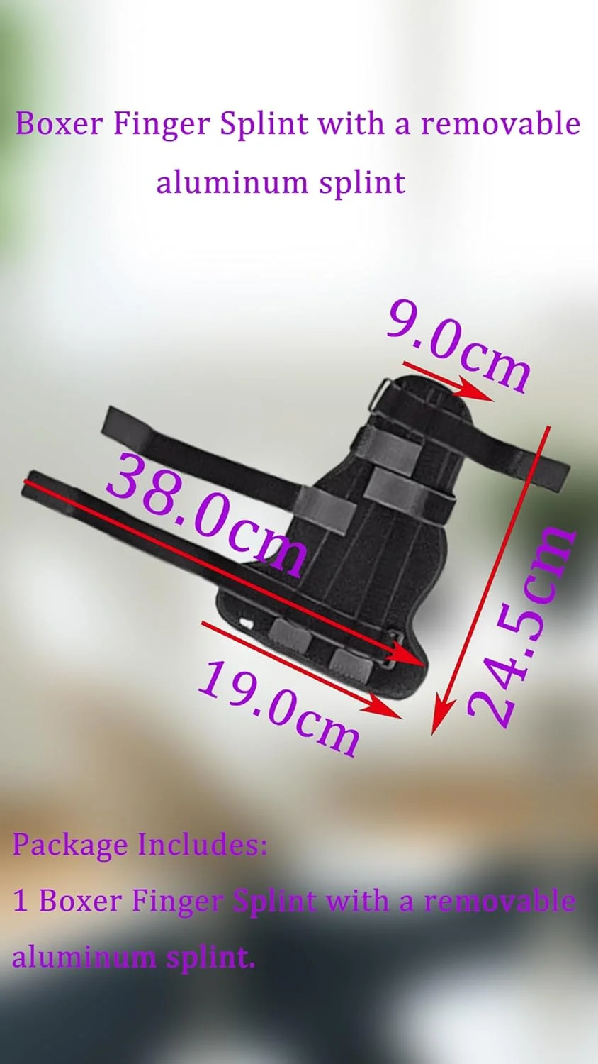 آتل انگشت بوکسور Sweet seven - مهاربند انگشت کوچک دست برای شکستگی، انگشت ماشه ای، آرتروز - پشتیبانی از متاکارپال 4 و 5 برای اطمینان از راحتی و ثبات برای حلقه های شکسته و تاندونیت (1 عدد) آتل انگشت بوکسور Sweet seven - مهاربند انگشت کوچک دست برای شکستگی، انگشت ماشه ای، آرتروز - پشتیبانی از متاکارپال 4 و 5 برای اطمینان از راحتی و ثبات برای حلقه های شکسته و تاندونیت (1 عدد)