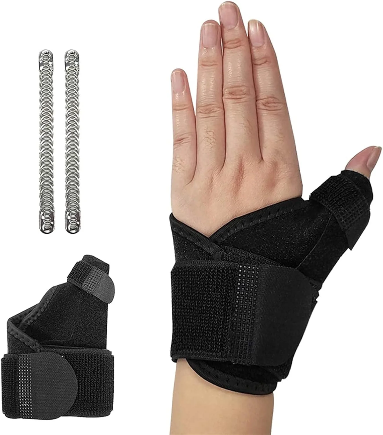 مچ بند تیاندی‌اف‌وای محافظ مچ دست و انگشت شست، آتل تثبیت کننده، مناسب برای آرتروز و سندرم تونل کارپال
