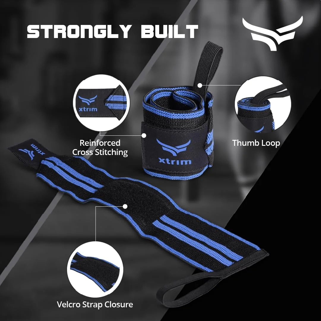 مچ بند ورزشی Xtrim برای آقایان و بانوان، مچ بند مردانه، مچ پیچ، بند فیتنس، تجهیزات ورزشی برای خانه