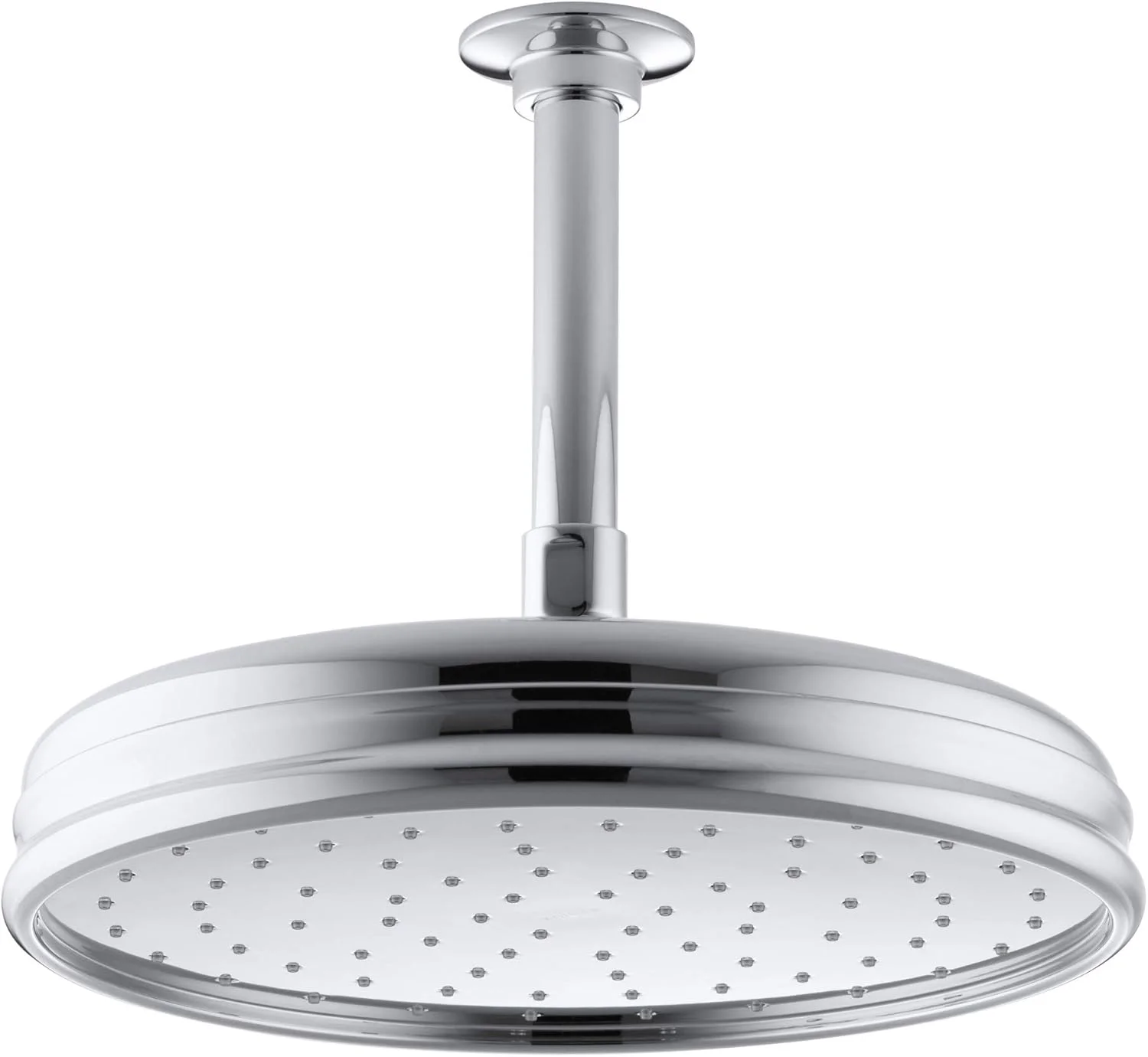 سردوش بارانی گرد سنتی Kohler 13693-G-CP، 10 اینچ، 1.75GPM، کروم براق